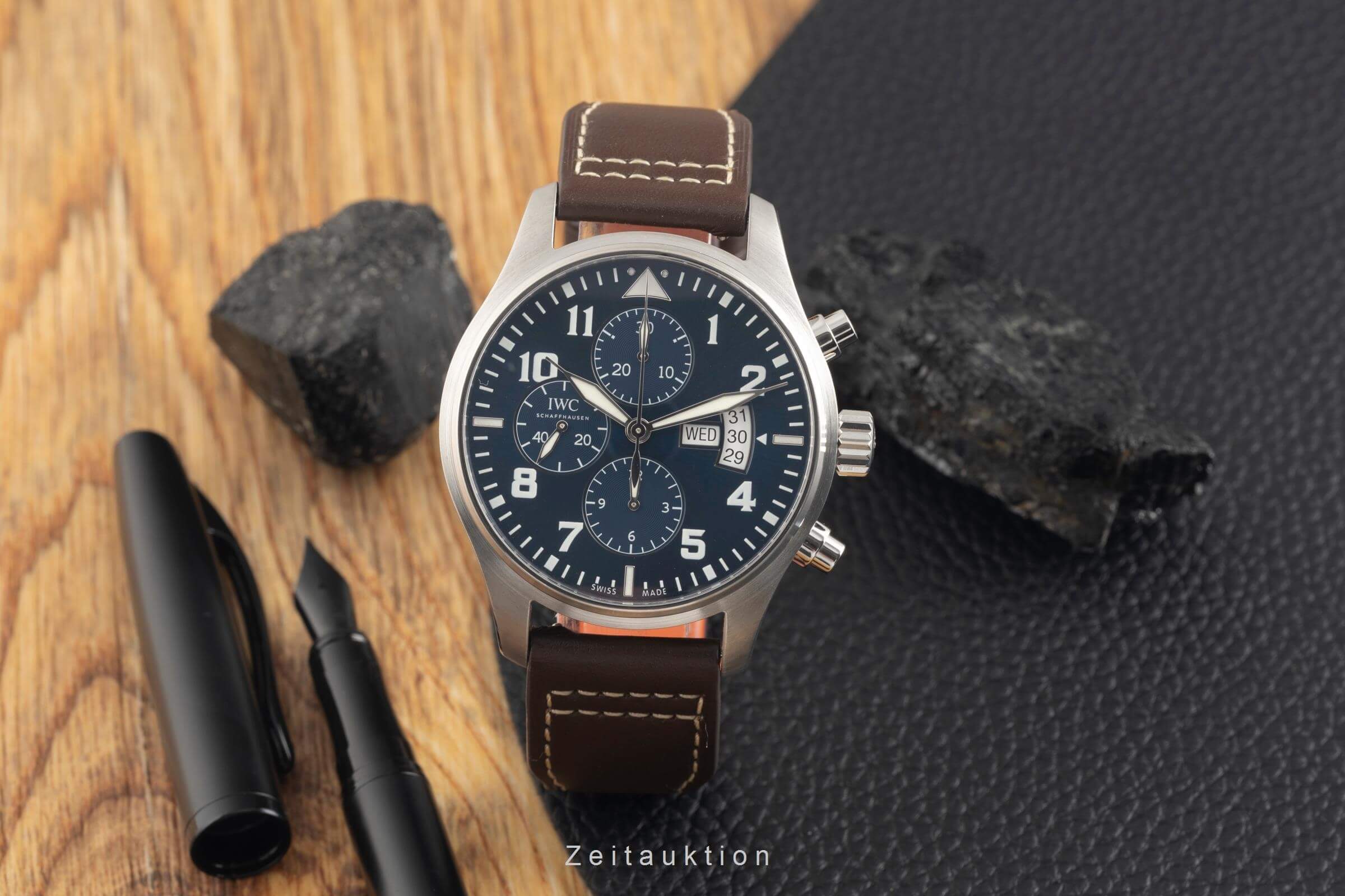 IWC Fliegerchronograph chronograph steel automatic men's watch IW377706 LP: 8500EUR  [2501481] - Image 4