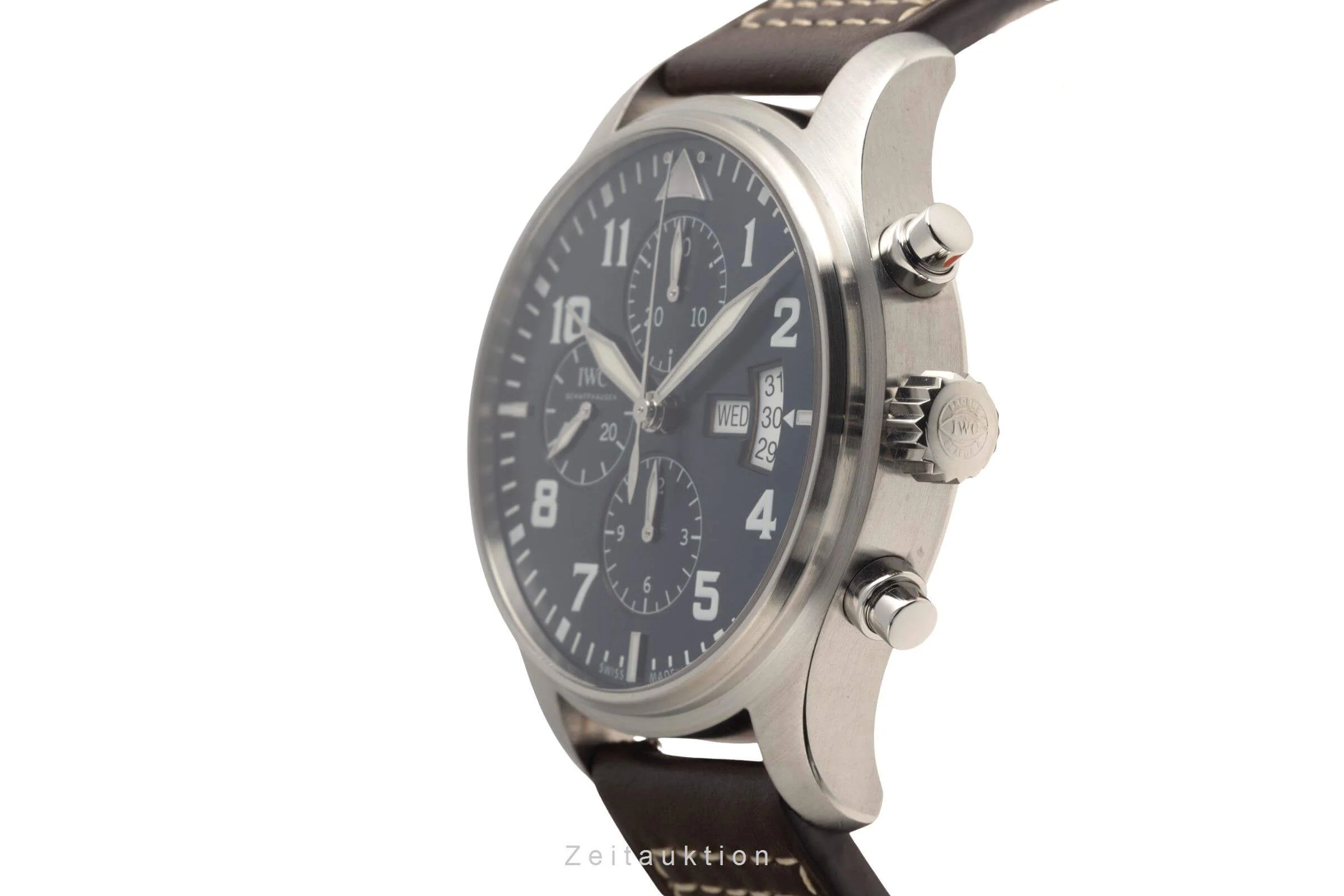 IWC Fliegerchronograph chronograph steel automatic men's watch IW377706 LP: 8500EUR  [2501481] - Image 7