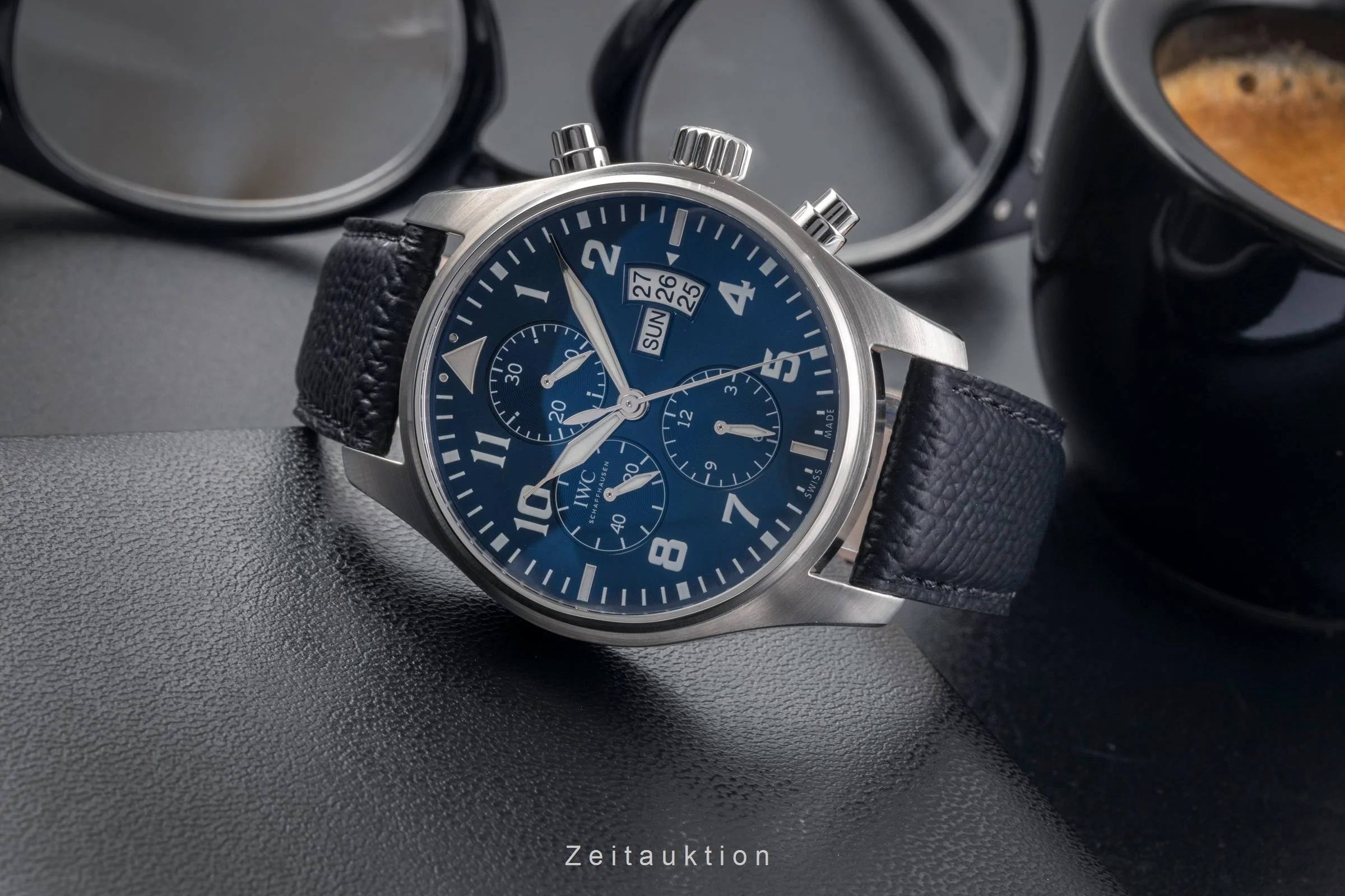 IWC Fliegerchronograph chronograph steel automatic men's watch IW377706 LP: 7800EUR  [2503101] - Image 3