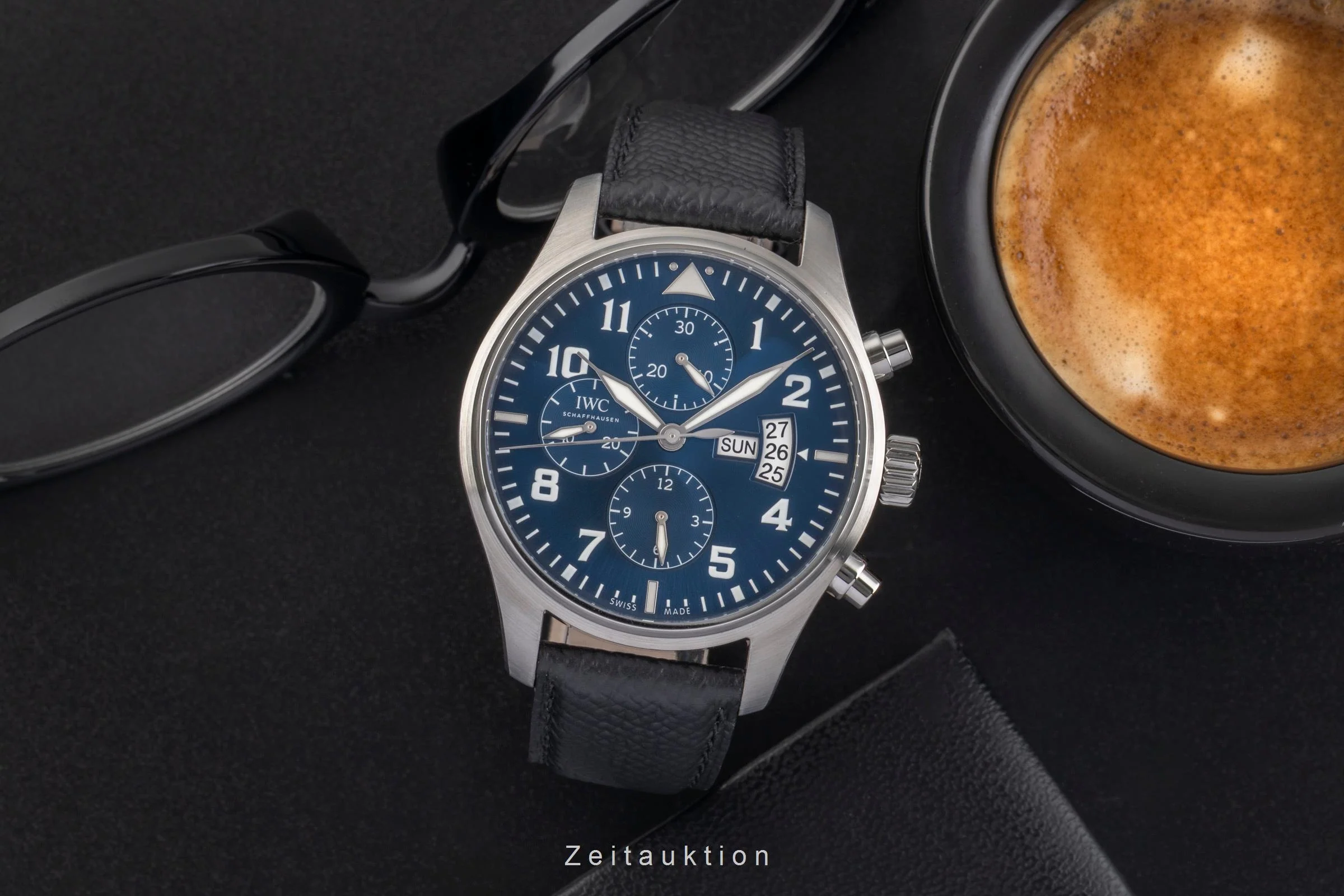IWC Fliegerchronograph chronograph steel automatic men's watch IW377706 LP: 7800EUR  [2503101] - Image 4