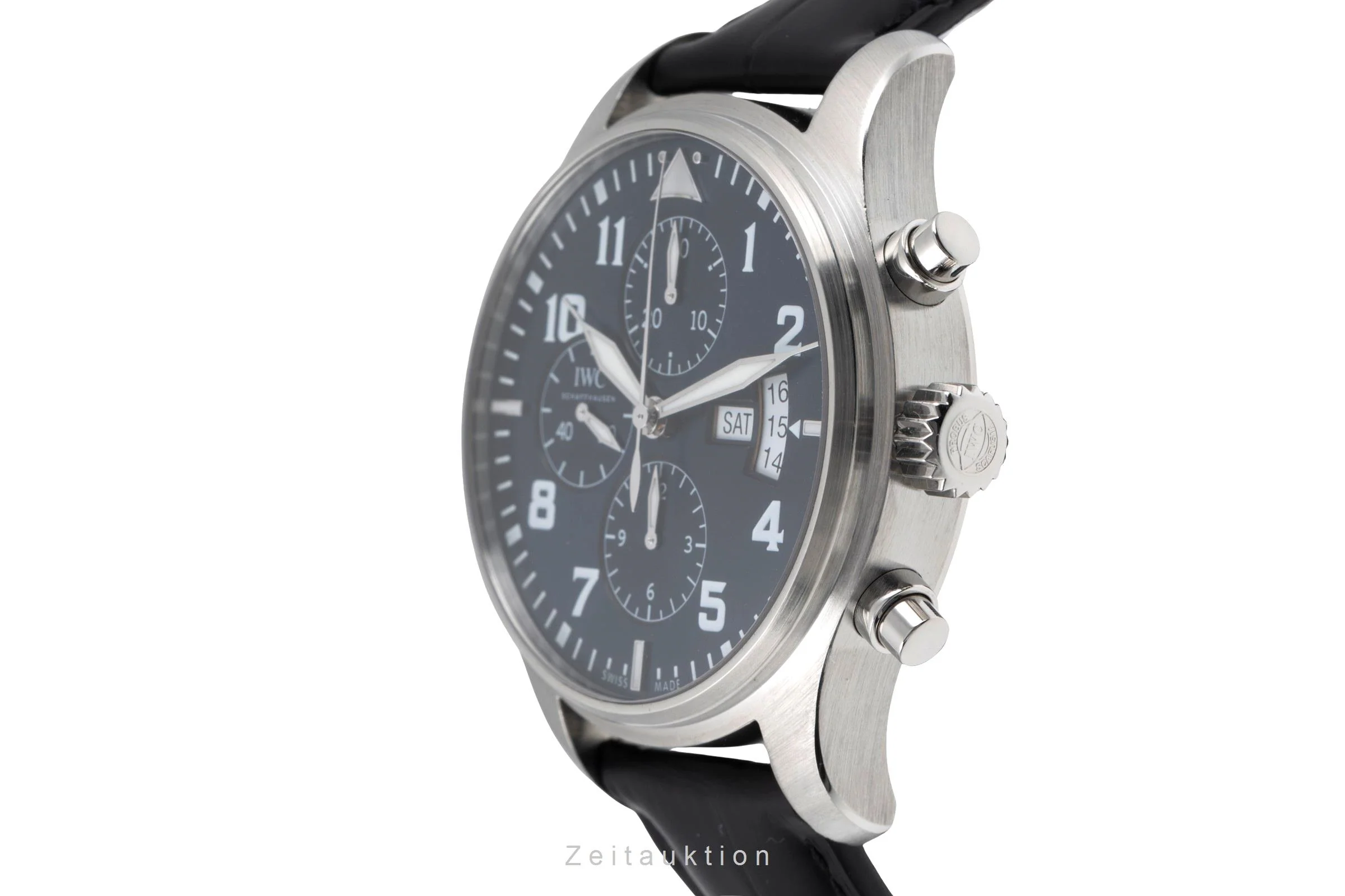 IWC Fliegerchronograph chronograph steel automatic men's watch IW377706 LP: 7800EUR  [2505512] - Image 7