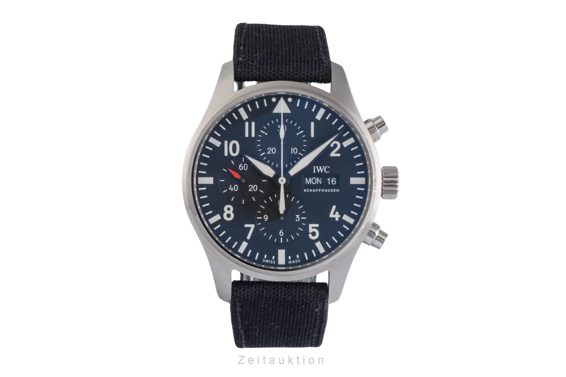 IWC Fliegerchronograph chronograph steel automatic men's watch IW377709 LP: 7300EUR  [2503498] - Image 5