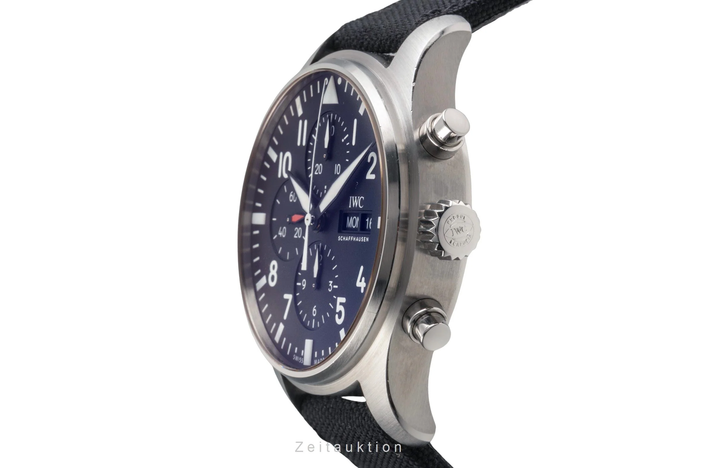 IWC Fliegerchronograph chronograph steel automatic men's watch IW377709 LP: 7300EUR  [2503498] - Image 7