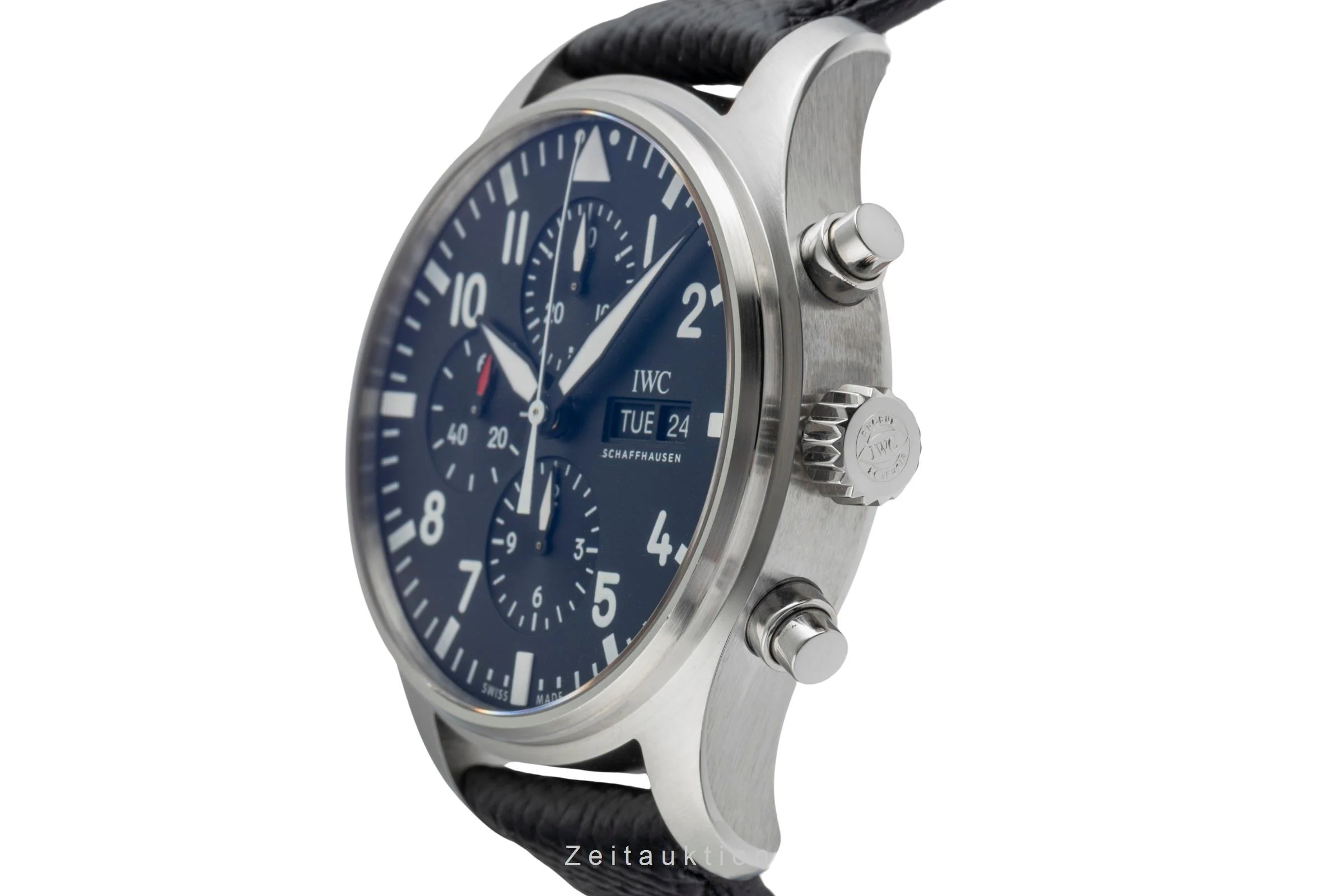 IWC Fliegerchronograph chronograph steel automatic men's watch IW377709 LP: 7300EUR  [2504866] - Image 7
