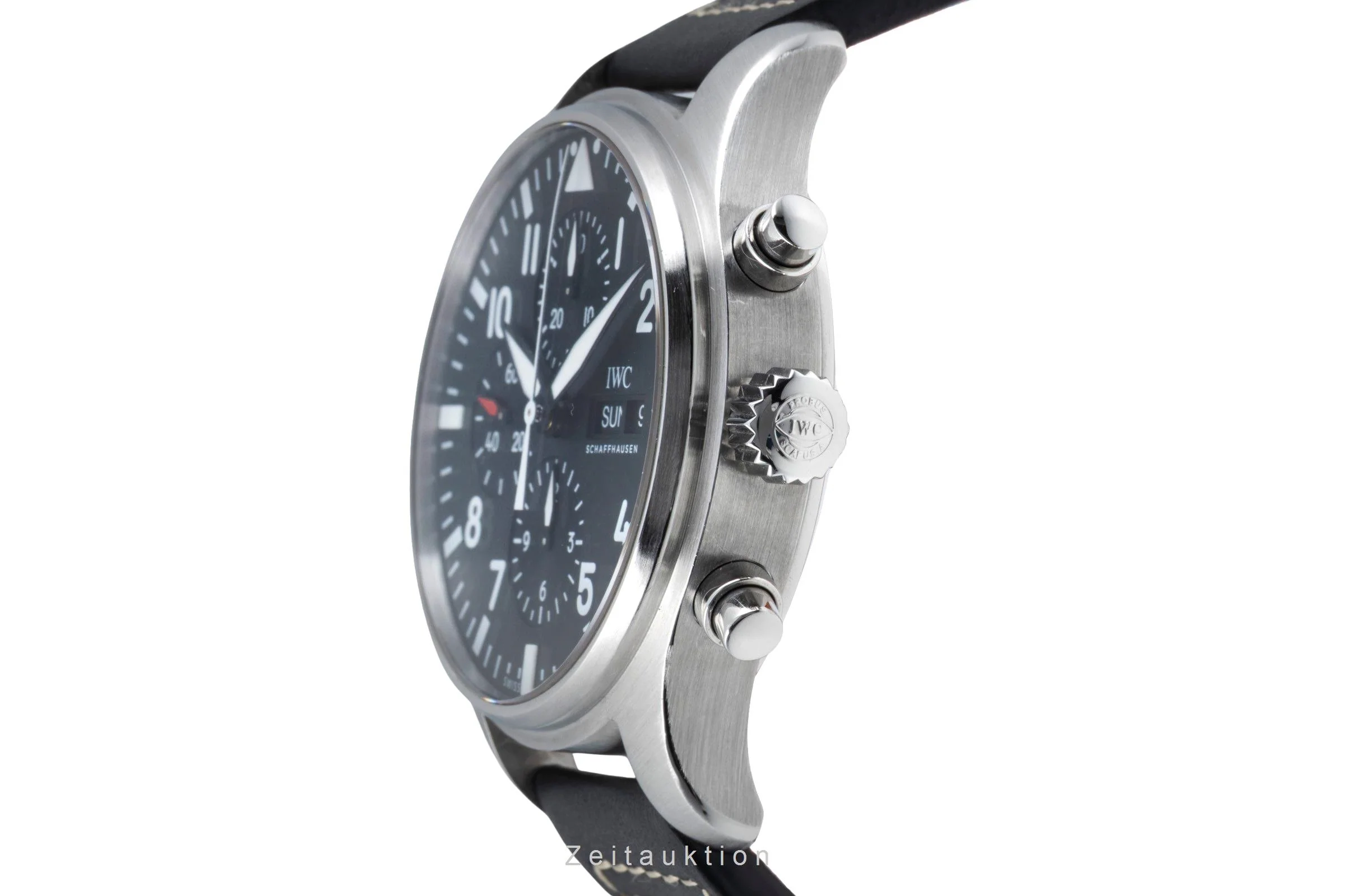 IWC Fliegerchronograph chronograph steel automatic men's watch IW377709 LP: 7300EUR  [2505461] - Image 7