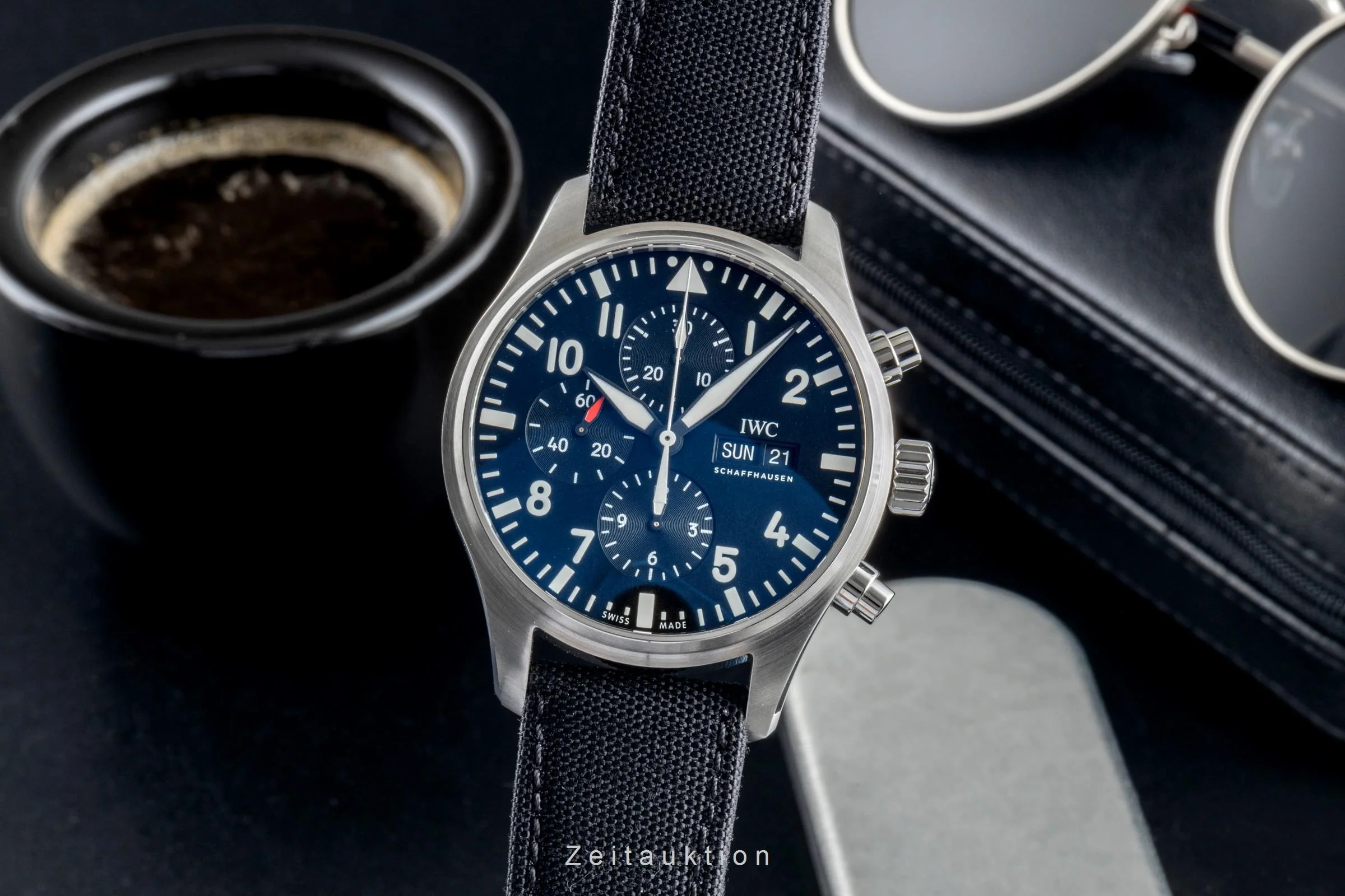 IWC Fliegerchronograph chronograph steel automatic men's watch IW377709 LP: 7300EUR  [2507053] - Image 2