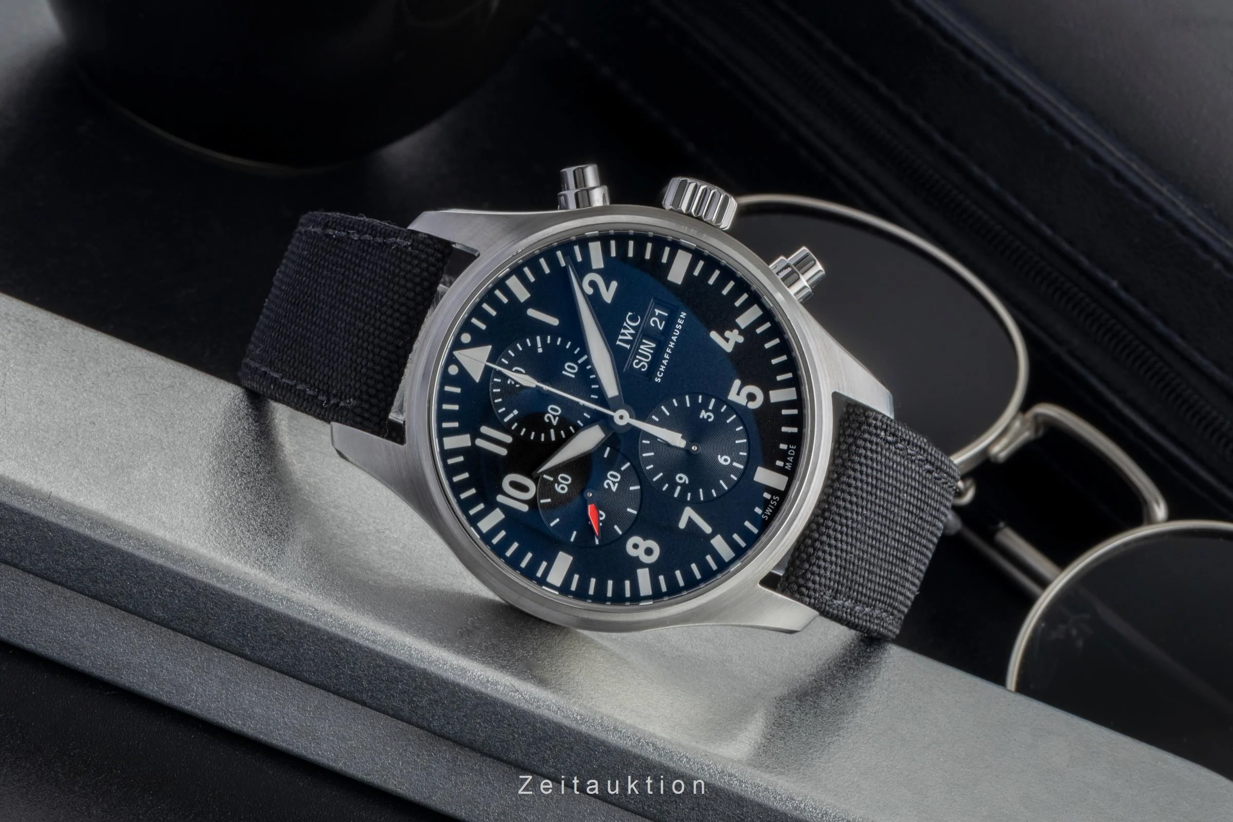 IWC Fliegerchronograph chronograph steel automatic men's watch IW377709 LP: 7300EUR  [2507053] - Image 3
