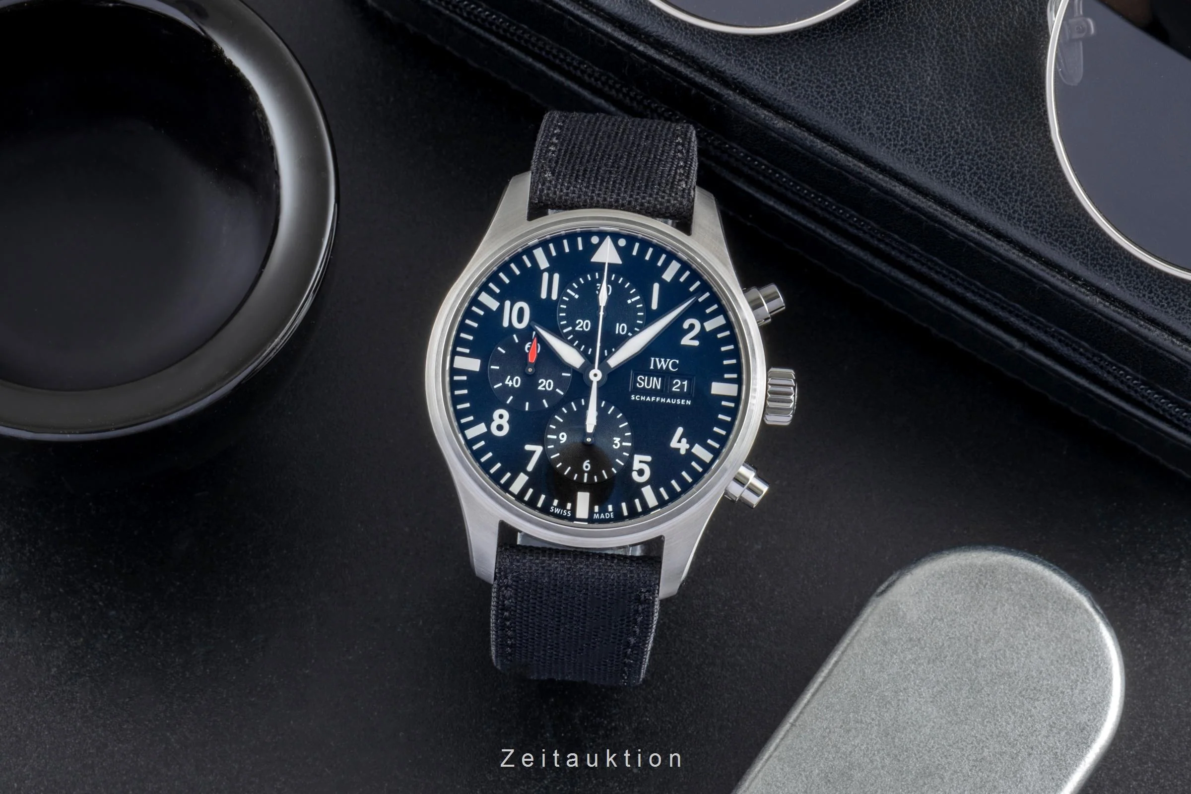 IWC Fliegerchronograph chronograph steel automatic men's watch IW377709 LP: 7300EUR  [2507053] - Image 4