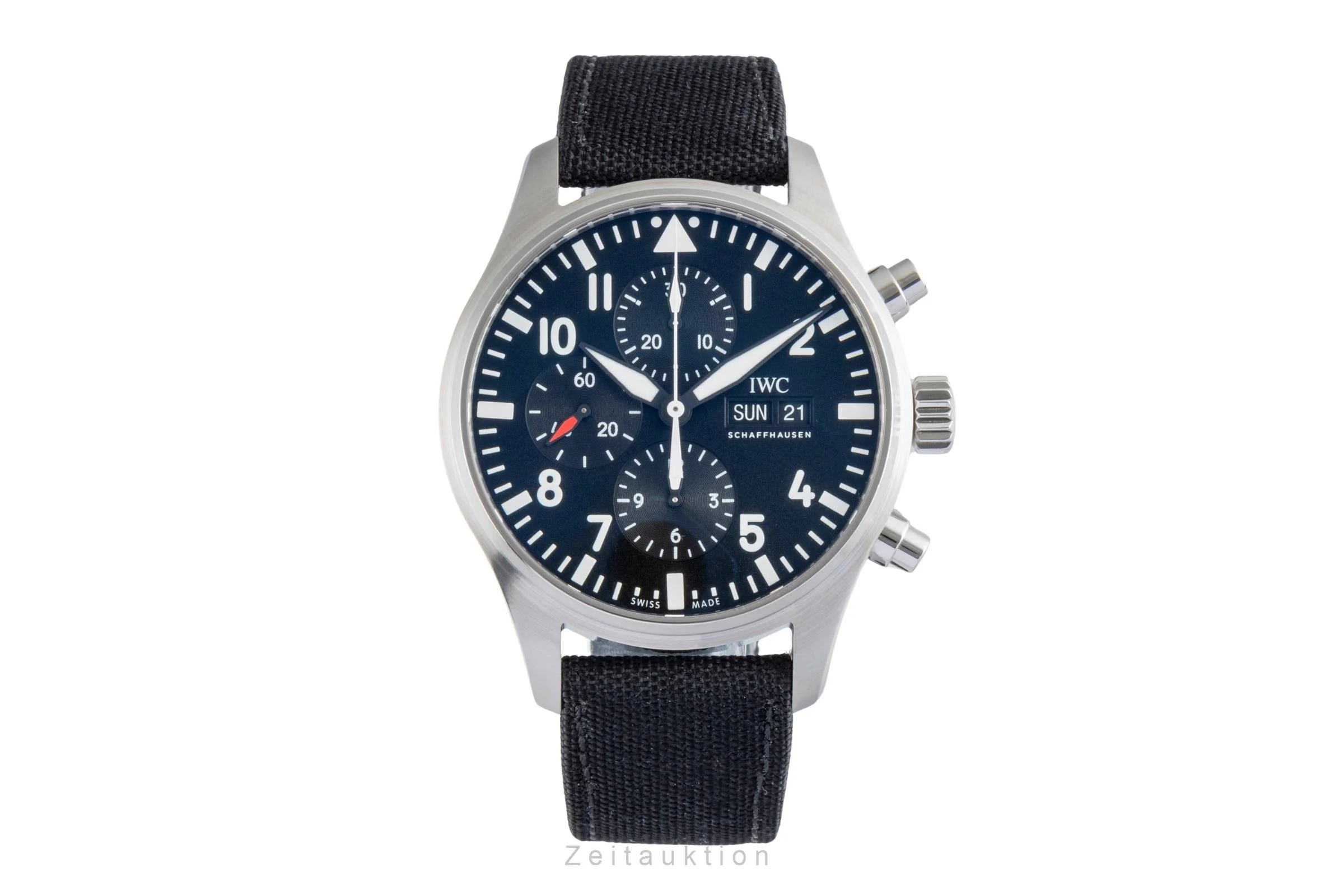 IWC Fliegerchronograph chronograph steel automatic men's watch IW377709 LP: 7300EUR  [2507053] - Image 5