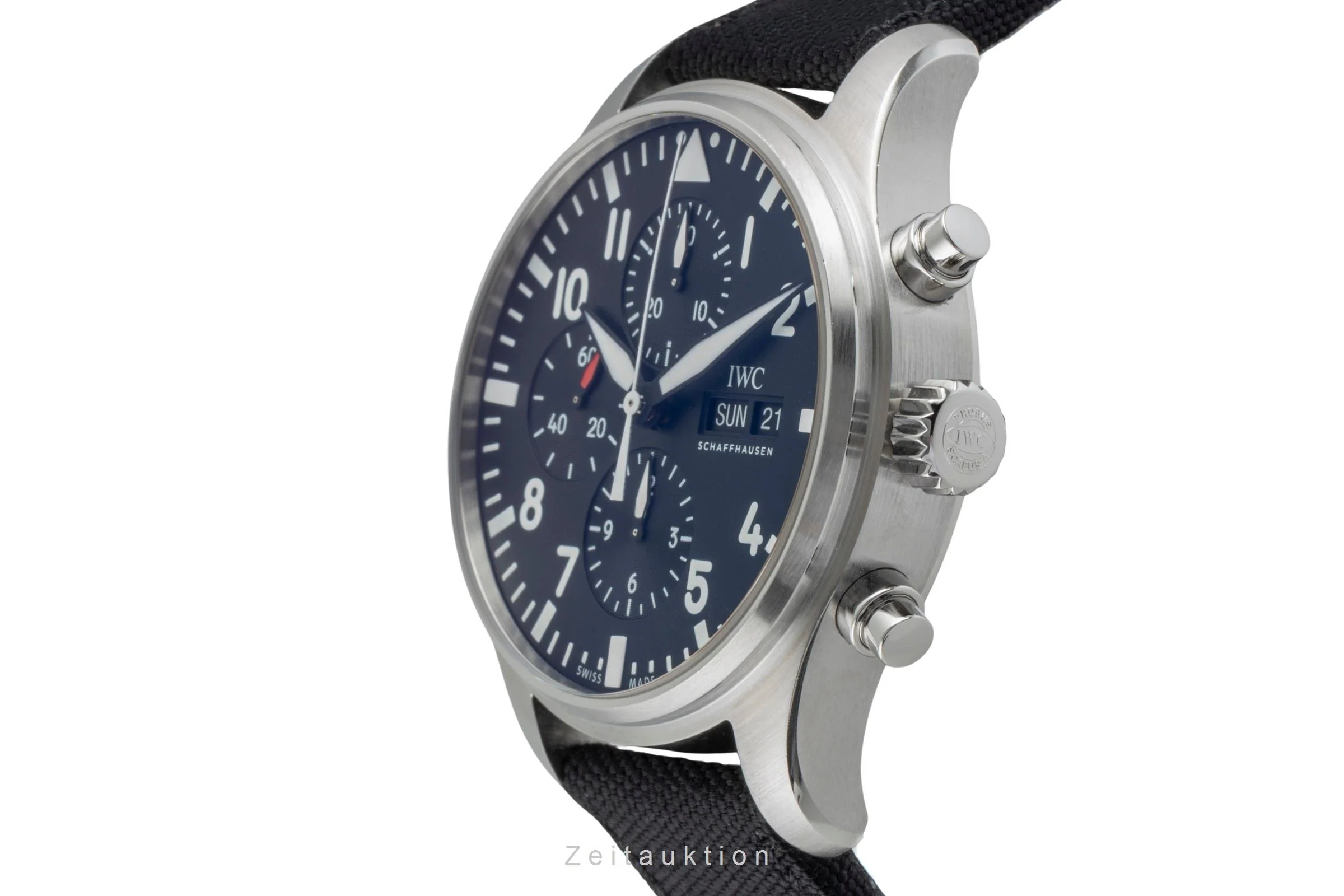 IWC Fliegerchronograph chronograph steel automatic men's watch IW377709 LP: 7300EUR  [2507053] - Image 7