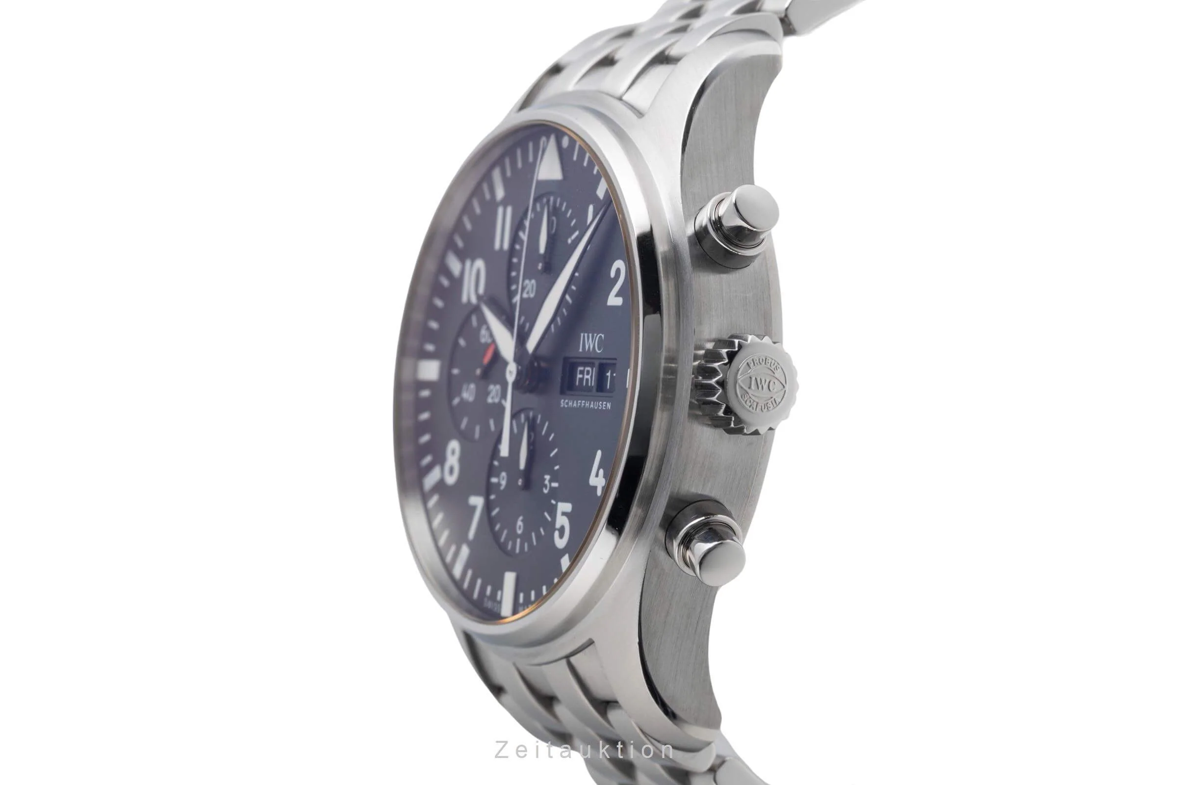 IWC Fliegerchronograph chronograph steel automatic men's watch IW377710 LP: 9000EUR  [2501745] - Image 7