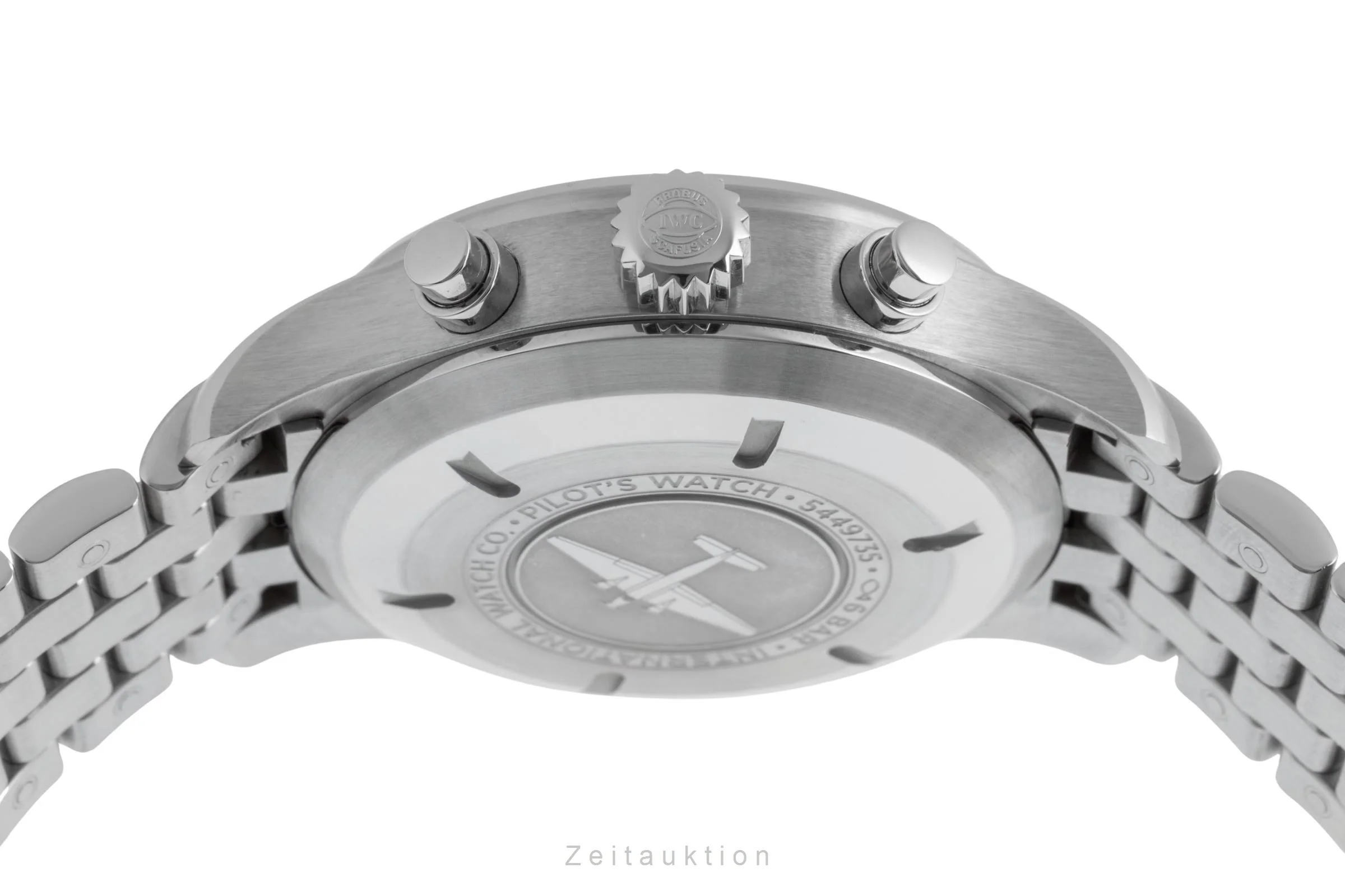 IWC Fliegerchronograph chronograph steel automatic men's watch IW377710 LP: 9000EUR  [2501841] - Image 12
