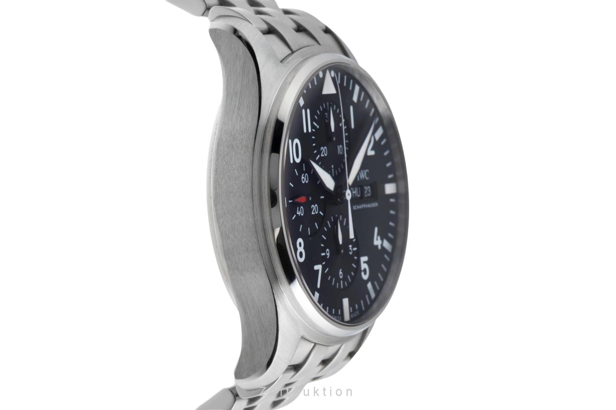 IWC Fliegerchronograph chronograph steel automatic men's watch IW377710 LP: 9000EUR  [2501841] - Image 8