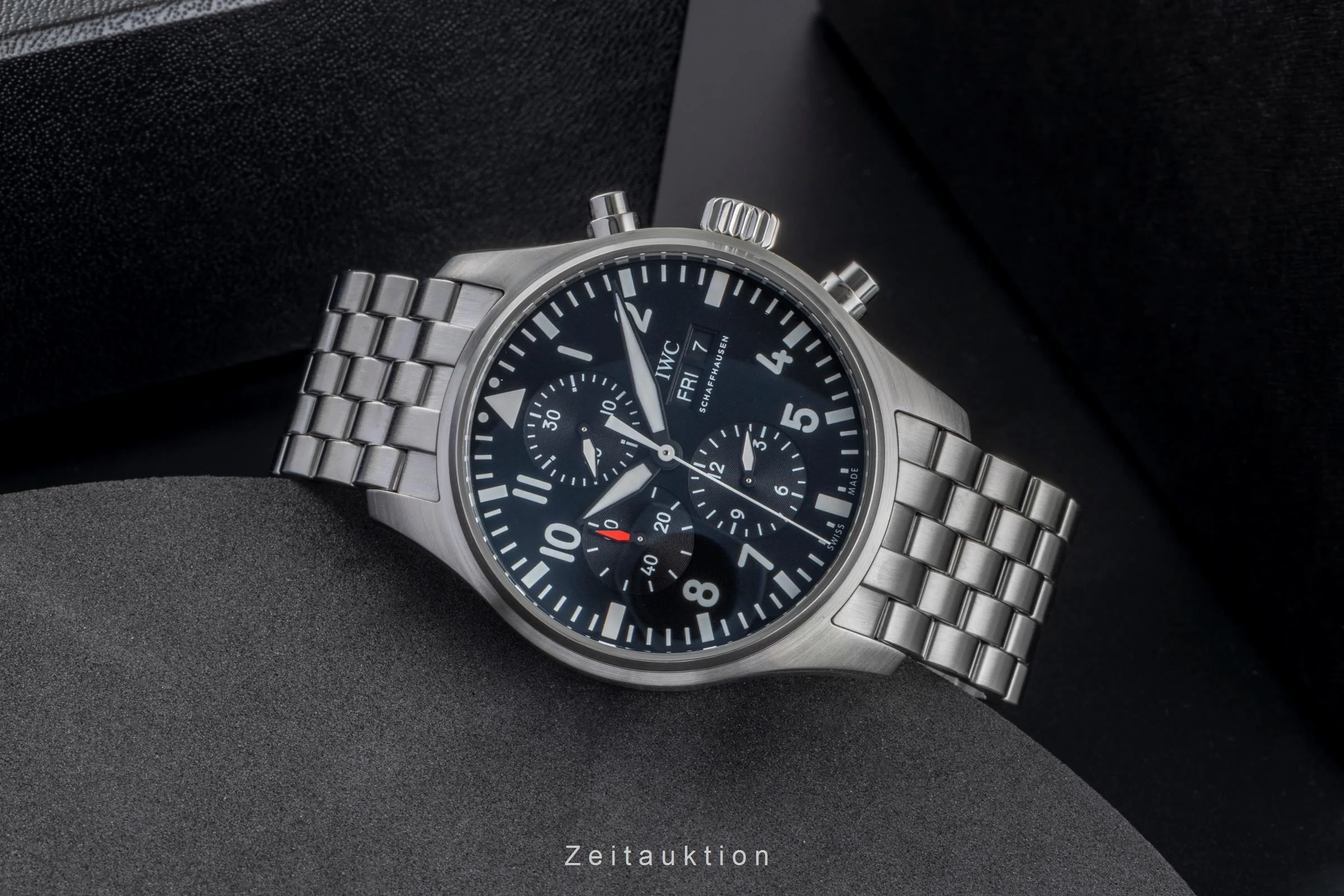 IWC Fliegerchronograph chronograph steel automatic men's watch IW377710 LP: 9000EUR  [2506130] - Image 3