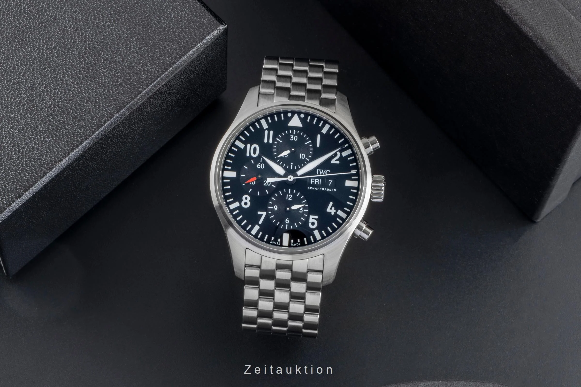 IWC Fliegerchronograph chronograph steel automatic men's watch IW377710 LP: 9000EUR  [2506130] - Image 4