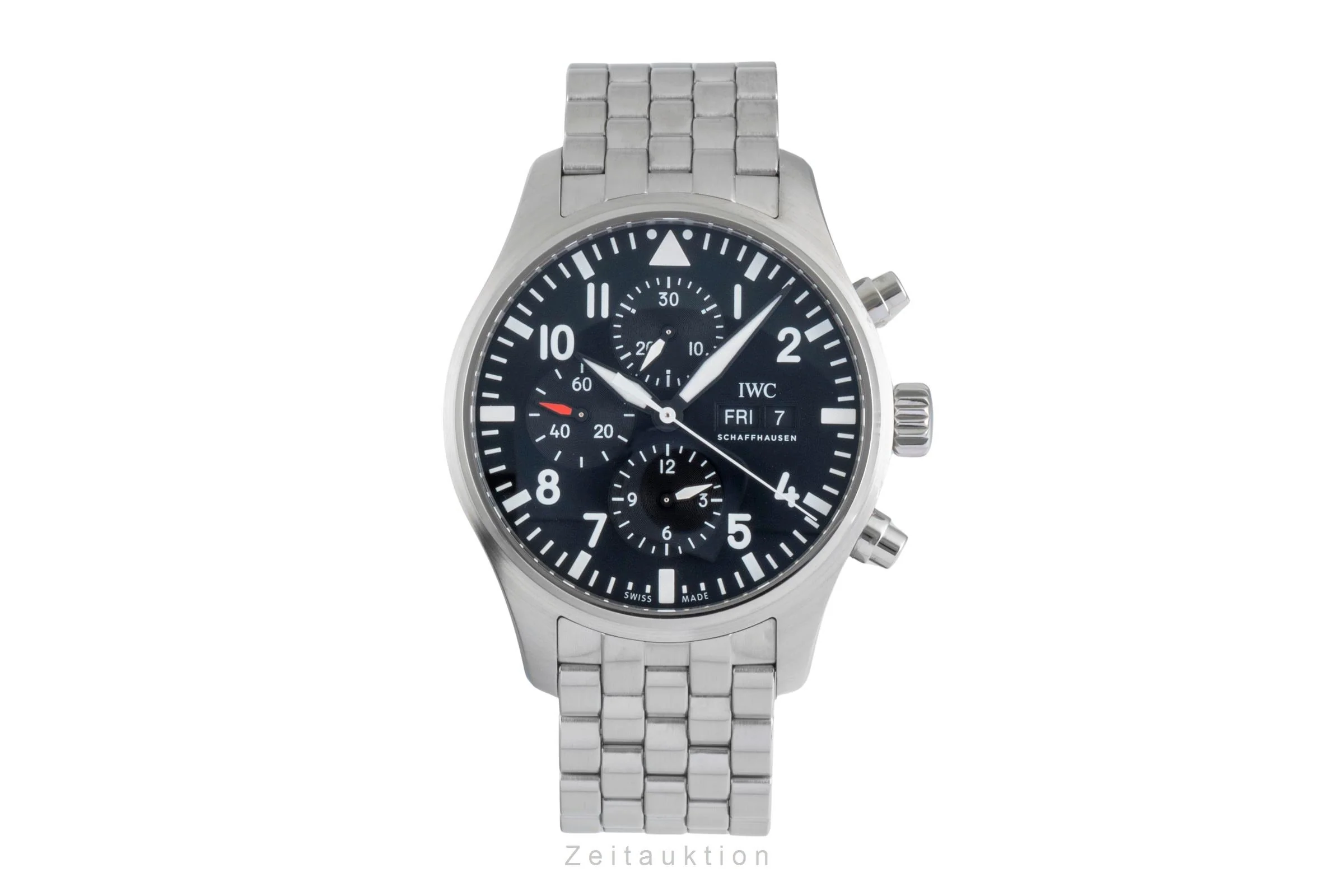 IWC Fliegerchronograph chronograph steel automatic men's watch IW377710 LP: 9000EUR  [2506130] - Image 5