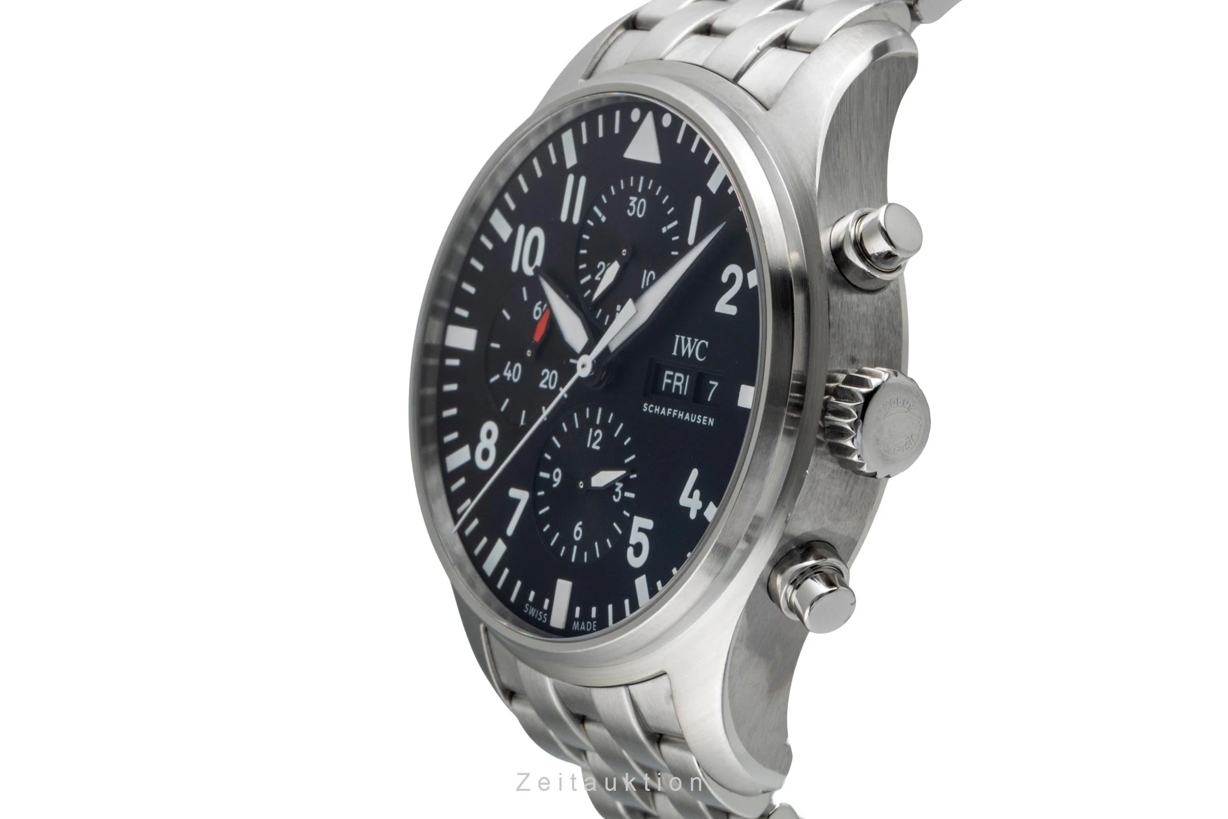 IWC Fliegerchronograph chronograph steel automatic men's watch IW377710 LP: 9000EUR  [2506130] - Image 7