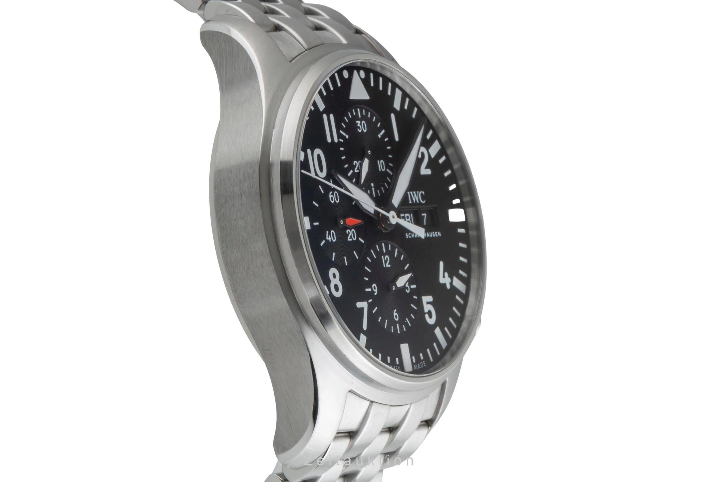 IWC Fliegerchronograph chronograph steel automatic men's watch IW377710 LP: 9000EUR  [2506130] - Image 8