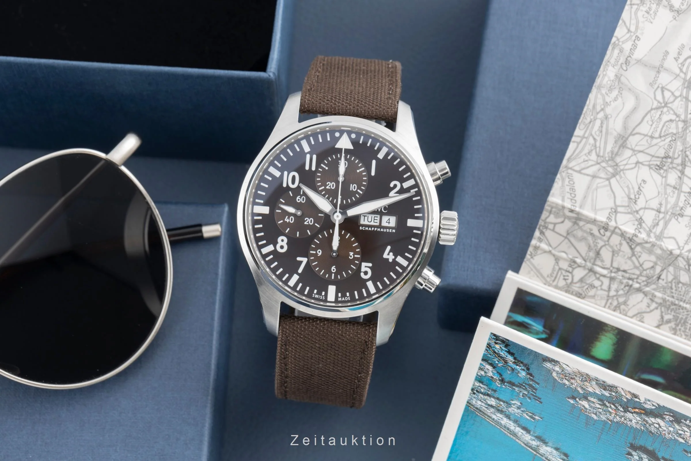 IWC Fliegerchronograph chronograph steel automatic men's watch IW377713 LP: 7800EUR  [2503799] - Image 4