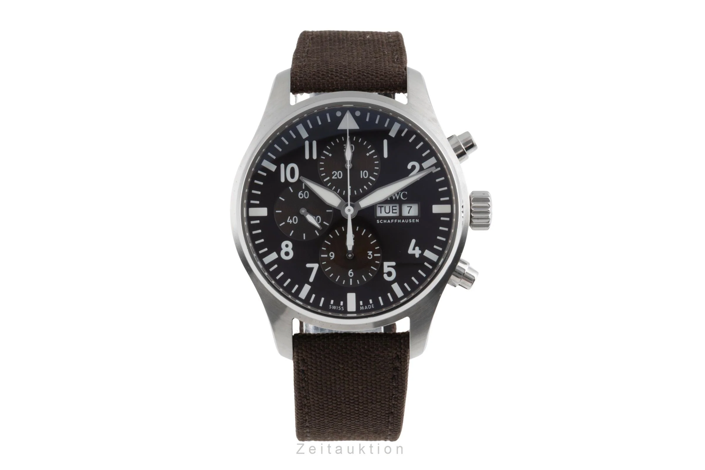 IWC Fliegerchronograph chronograph steel automatic men's watch IW377713 LP: 7800EUR  [2503799] - Image 5