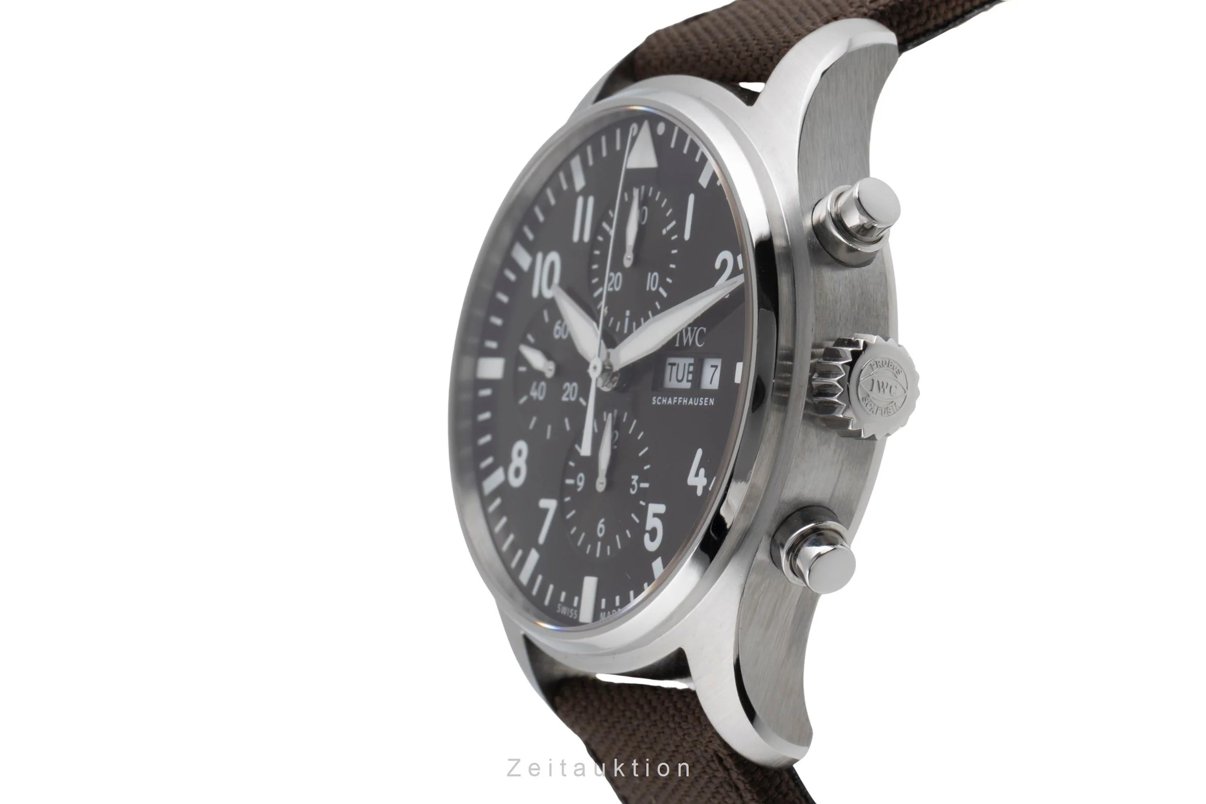IWC Fliegerchronograph chronograph steel automatic men's watch IW377713 LP: 7800EUR  [2503799] - Image 7