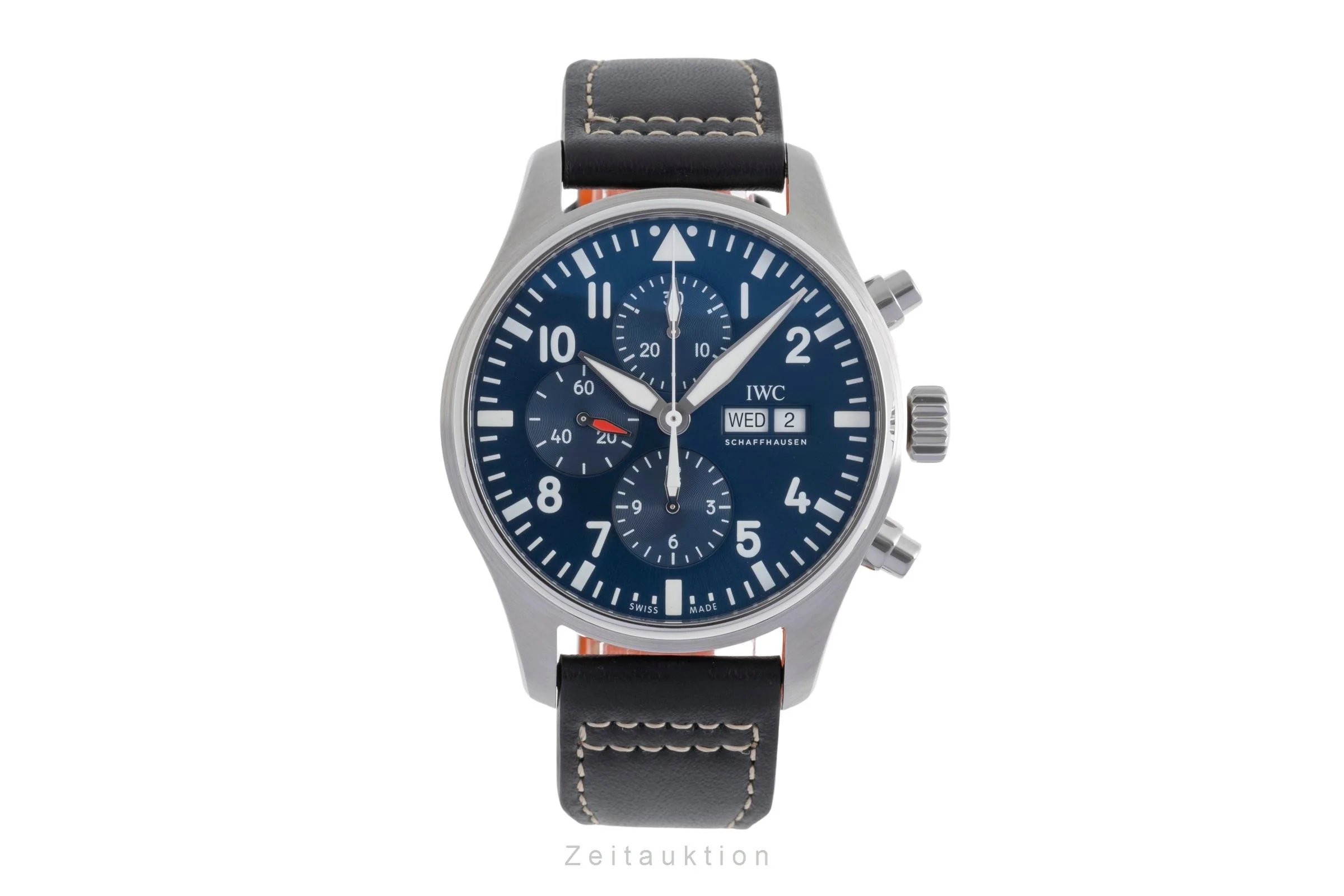 IWC Fliegerchronograph chronograph steel automatic men's watch IW377714 LP: 8500EUR  [2502597] - Image 5