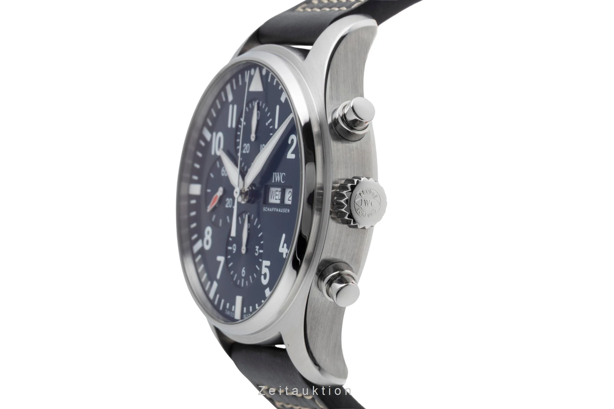 IWC Fliegerchronograph chronograph steel automatic men's watch IW377714 LP: 8500EUR  [2502597] - Image 7