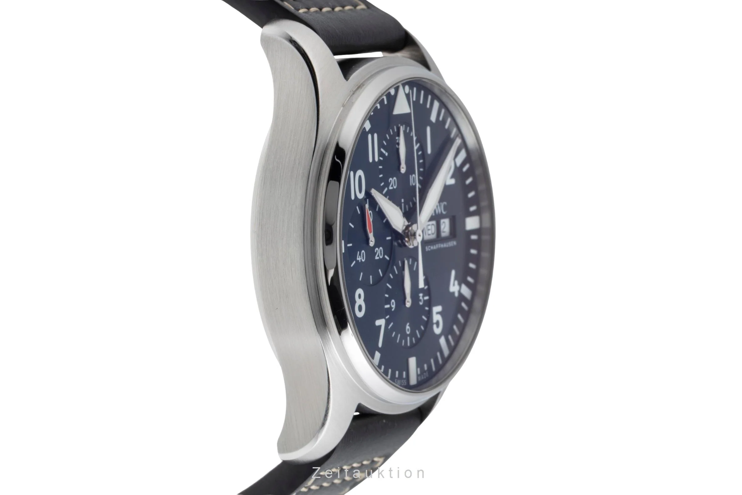 IWC Fliegerchronograph chronograph steel automatic men's watch IW377714 LP: 8500EUR  [2502597] - Image 8