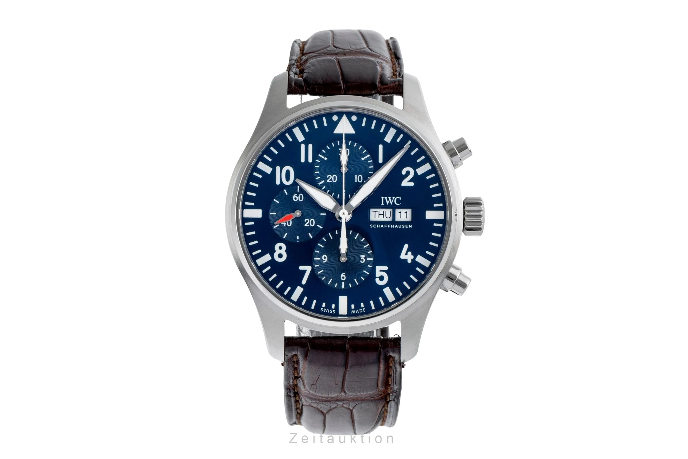 IWC Fliegerchronograph chronograph steel automatic men's watch IW377714  [2504318] - Image 5