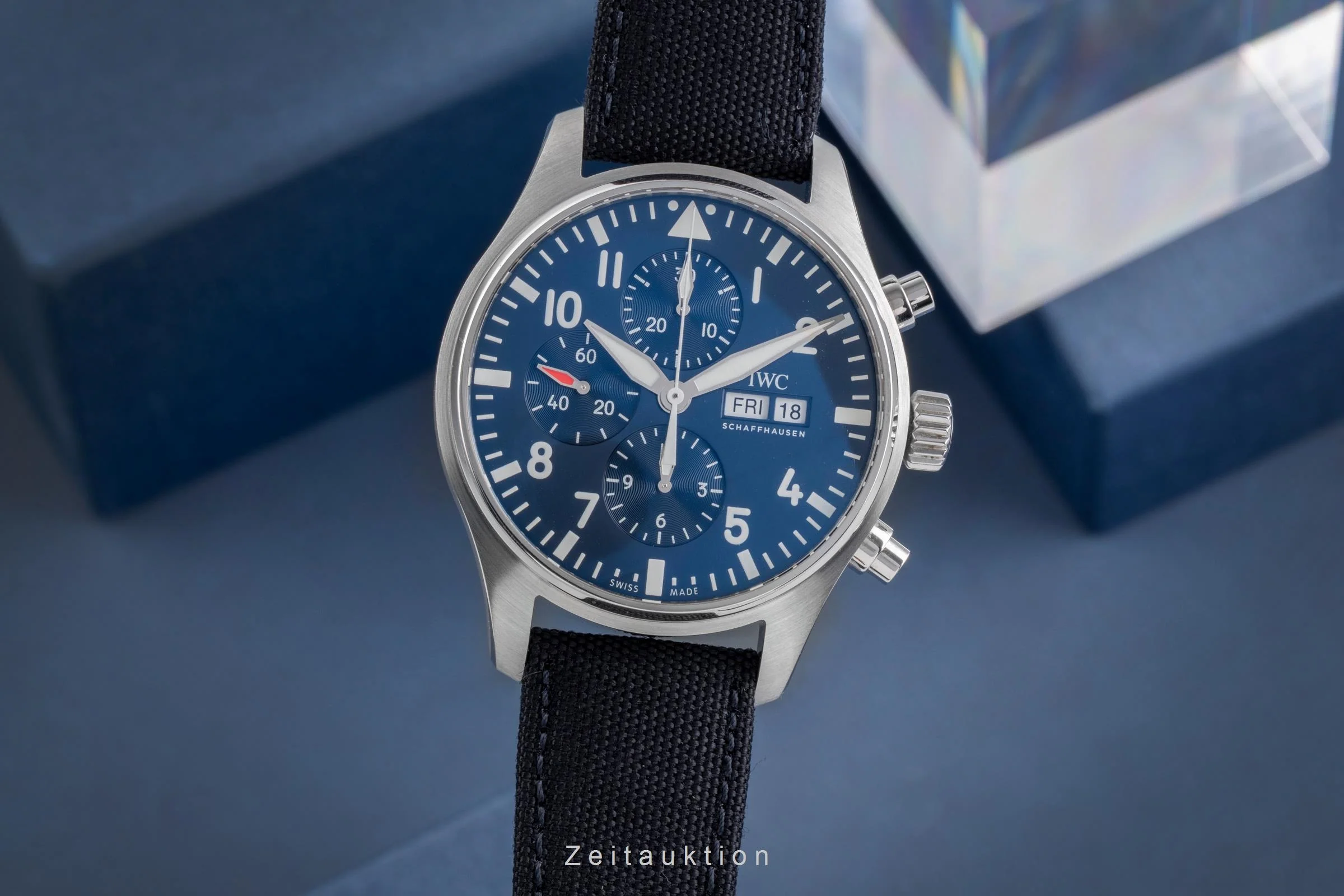 IWC Fliegerchronograph chronograph steel automatic men's watch IW377714 LP: 7800EUR  [2505001] - Image 2