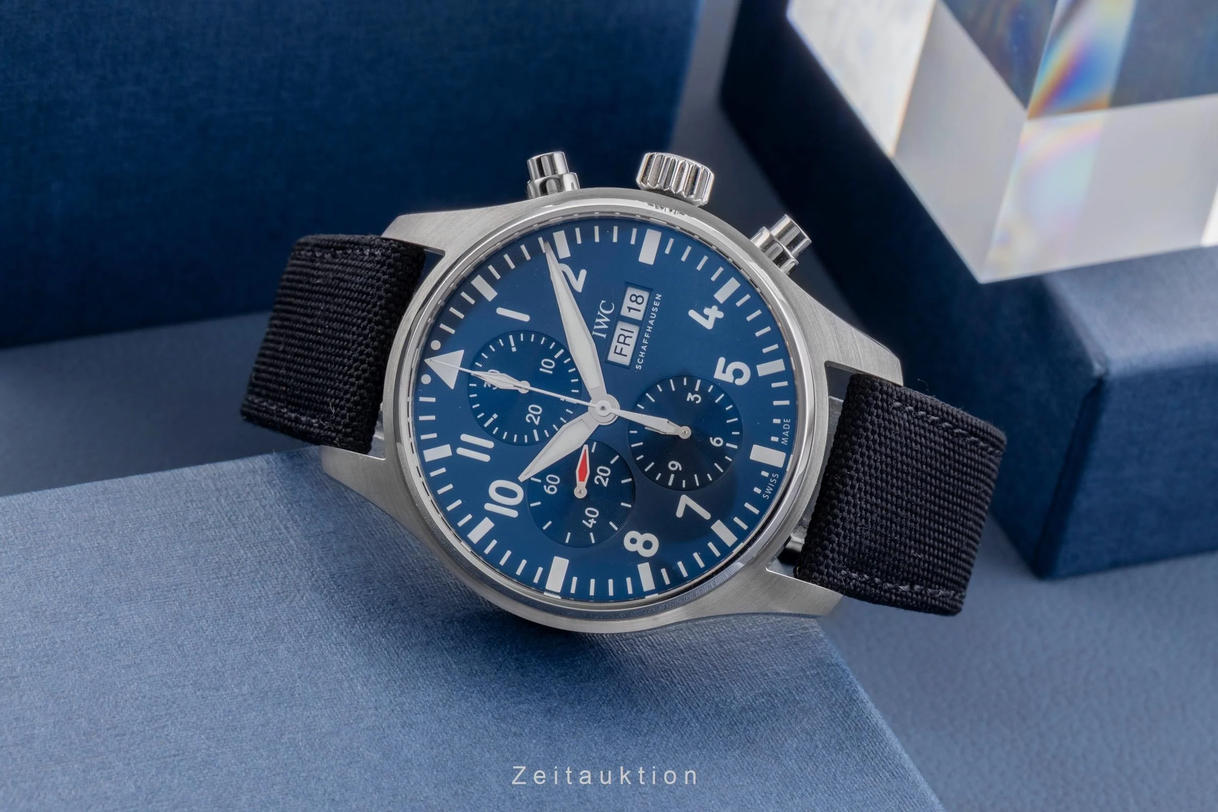IWC Fliegerchronograph chronograph steel automatic men's watch IW377714 LP: 7800EUR  [2505001] - Image 3
