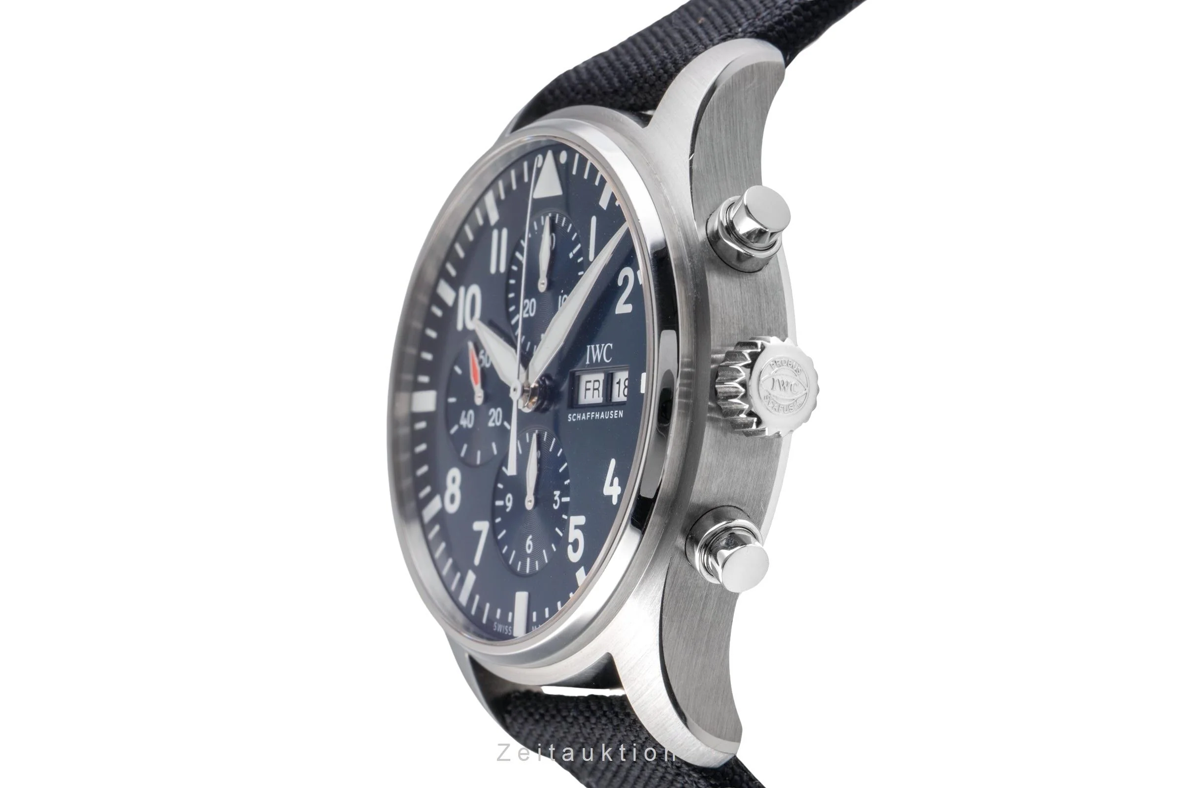 IWC Fliegerchronograph chronograph steel automatic men's watch IW377714 LP: 7800EUR  [2505001] - Image 7