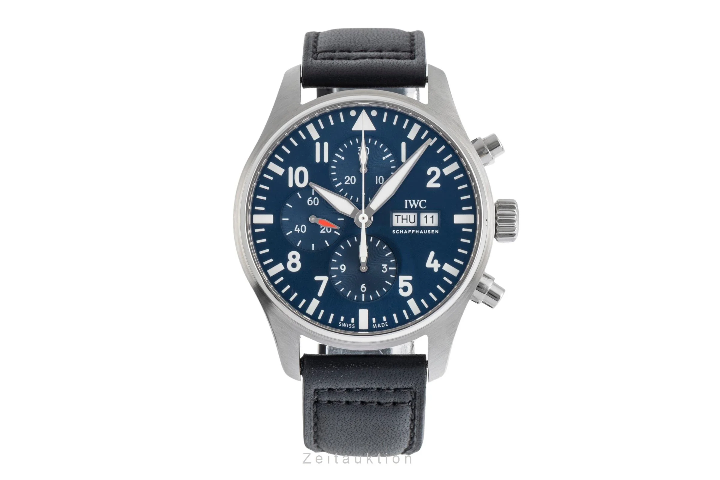 IWC Fliegerchronograph chronograph steel automatic men's watch IW377714 LP: 7800EUR  [2505194] - Image 5