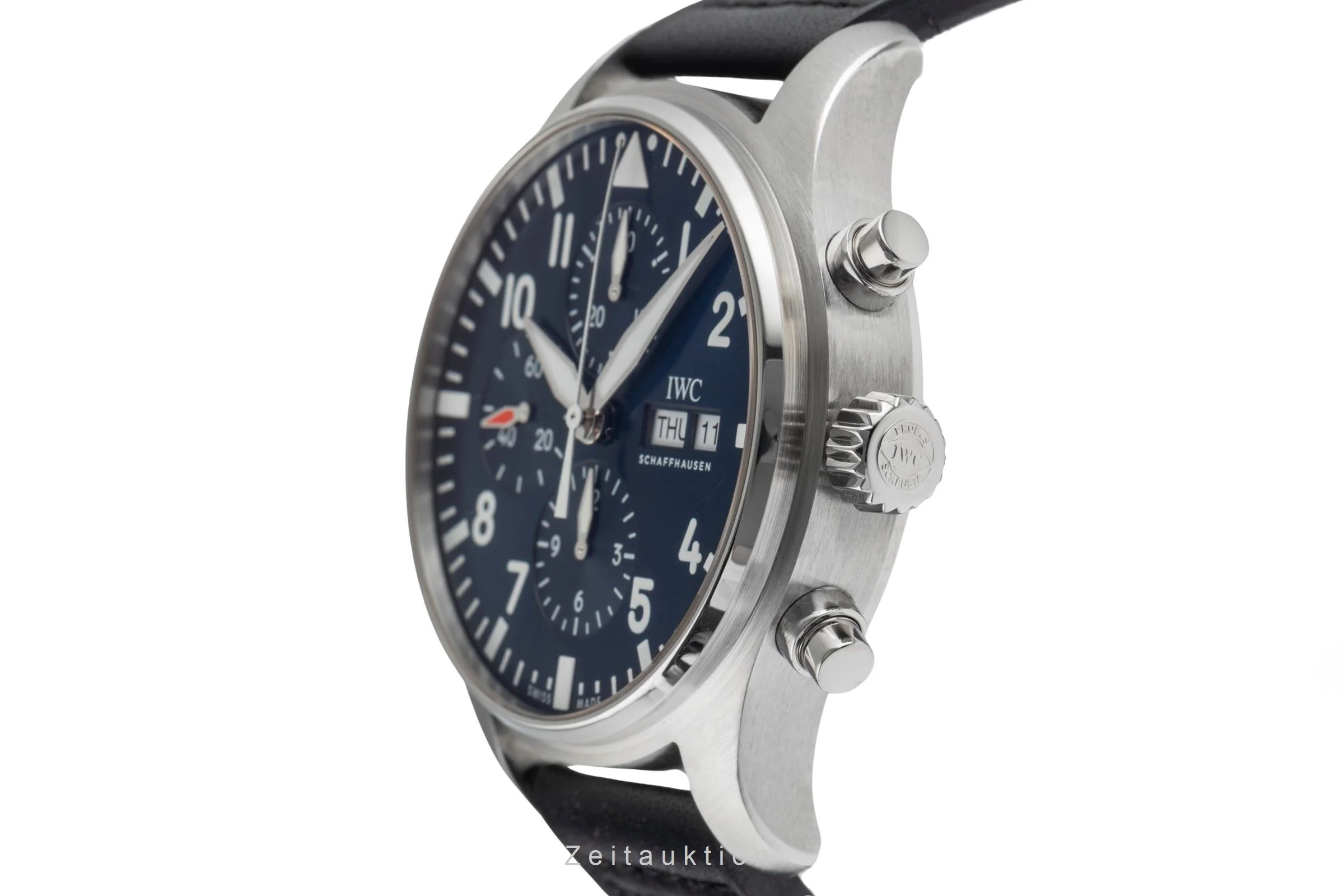 IWC Fliegerchronograph chronograph steel automatic men's watch IW377714 LP: 7800EUR  [2505194] - Image 7