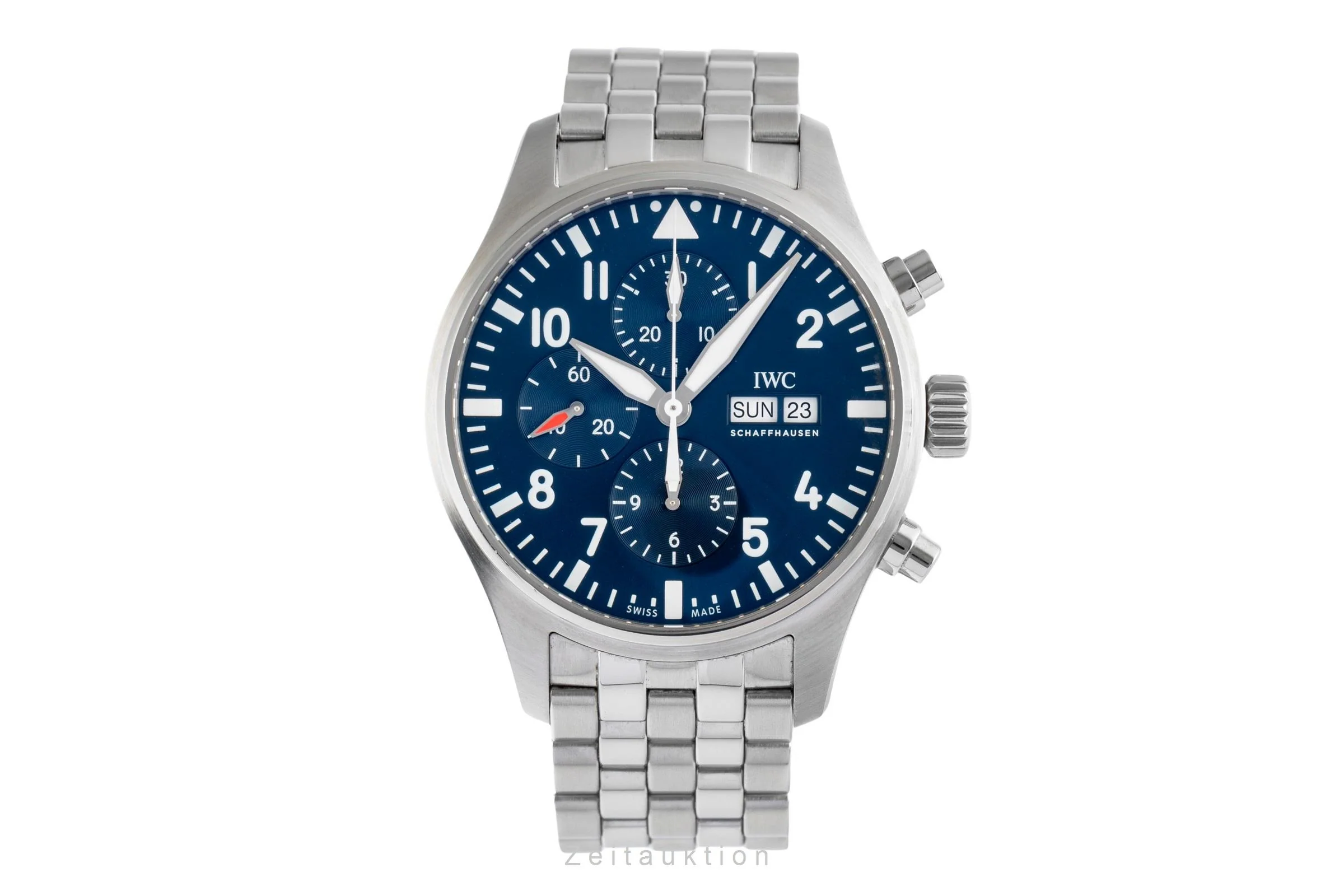 IWC Fliegerchronograph chronograph steel automatic men's watch IW377717 LP: 8800EUR  [2503099] - Image 5