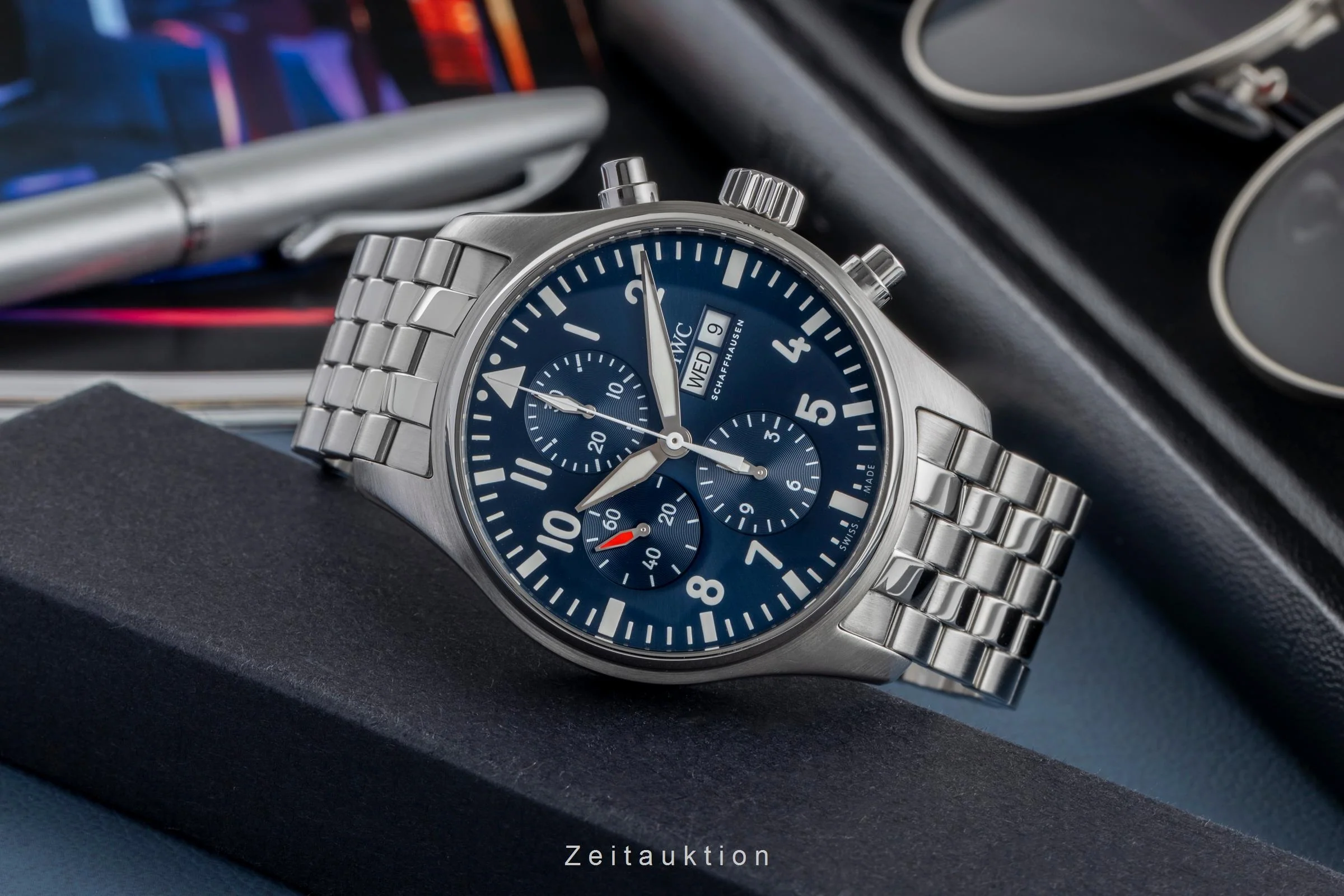IWC Fliegerchronograph chronograph steel automatic men's watch IW377717 LP: 9500EUR  [2504270] - Image 3