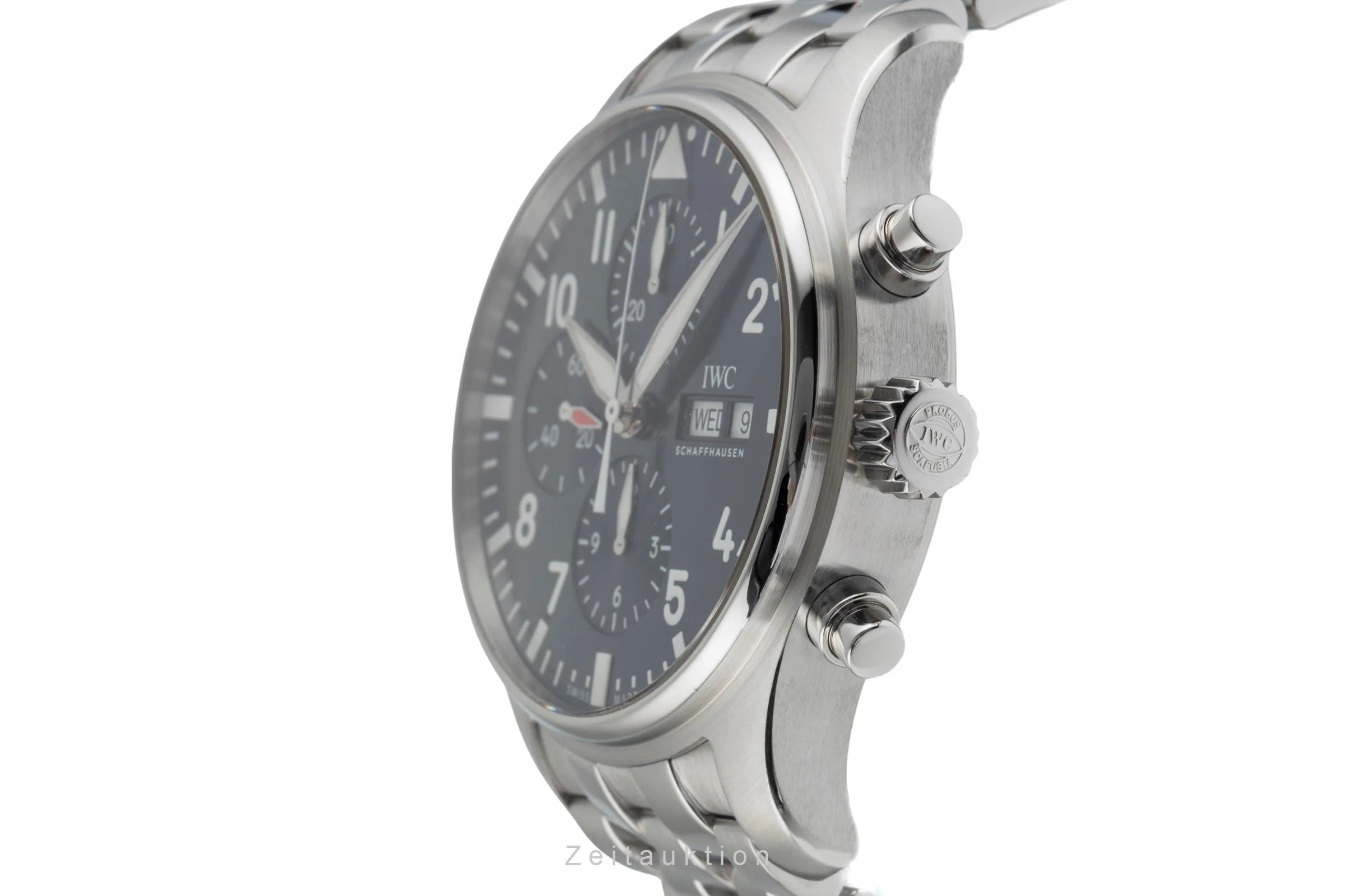 IWC Fliegerchronograph chronograph steel automatic men's watch IW377717 LP: 9500EUR  [2504270] - Image 7