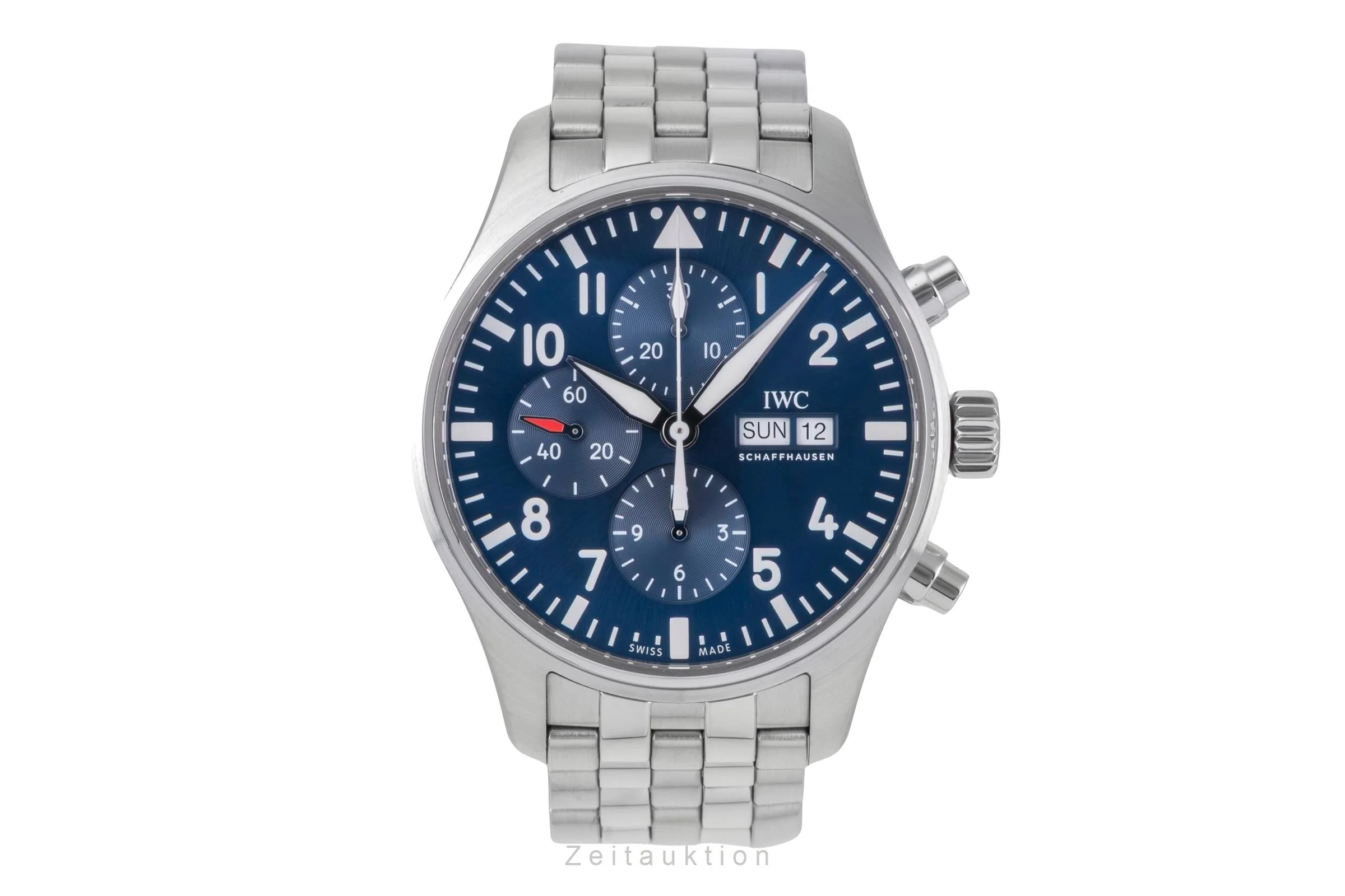 IWC Fliegerchronograph chronograph steel automatic men's watch IW377717 LP: 9500EUR  [2505598] - Image 5