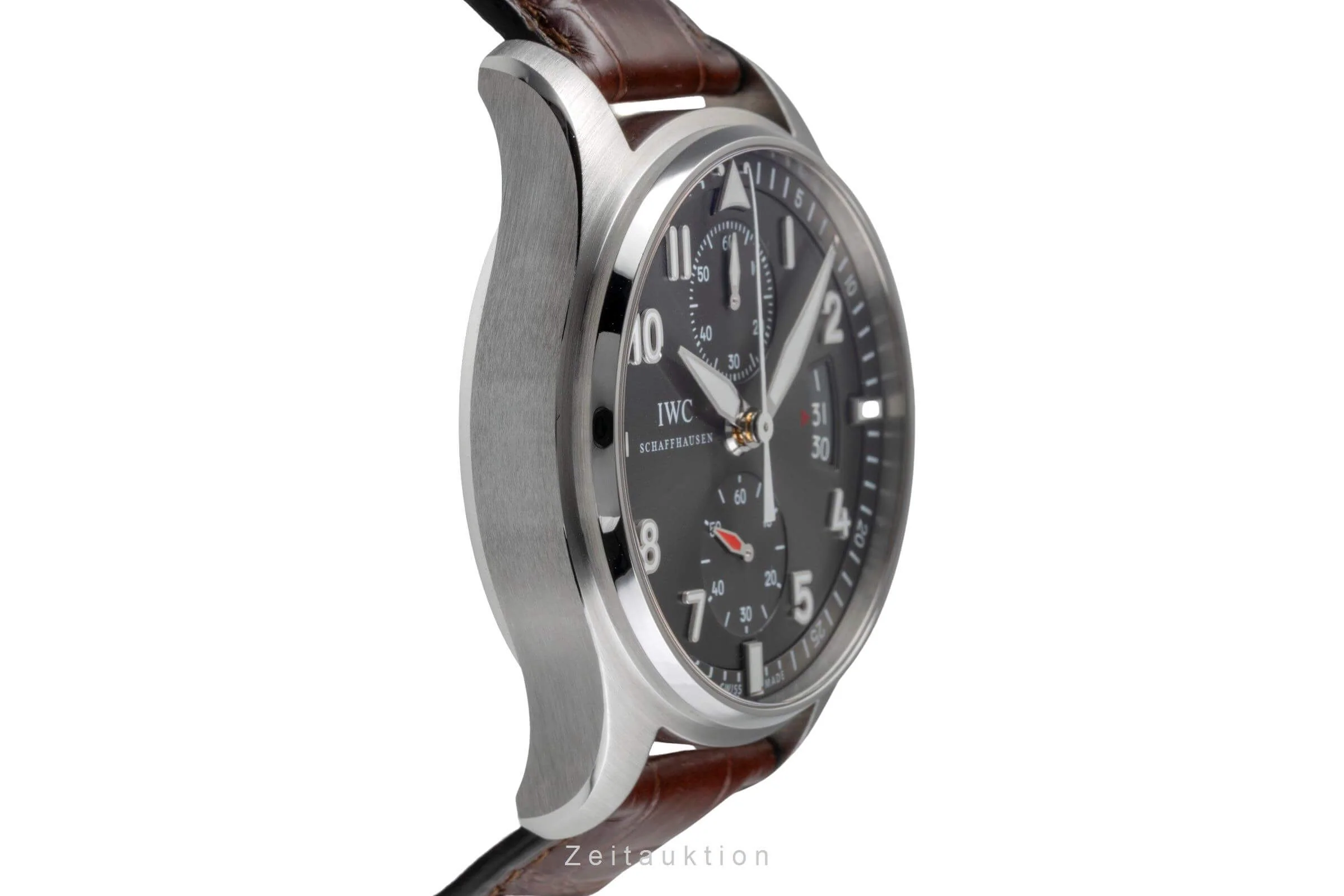 IWC Fliegerchronograph chronograph steel automatic men's watch IW387802 LP: 7700EUR  [2501403] - Image 8