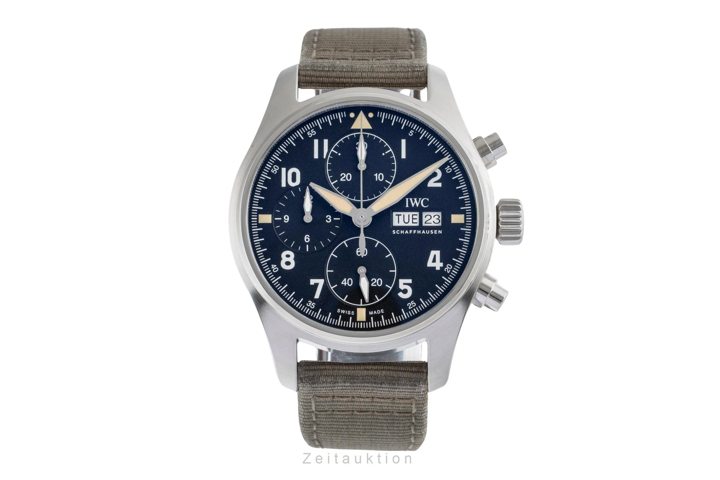 IWC Fliegerchronograph chronograph steel automatic men's watch IW387901 LP: 7300EUR  [2504136] - Image 5