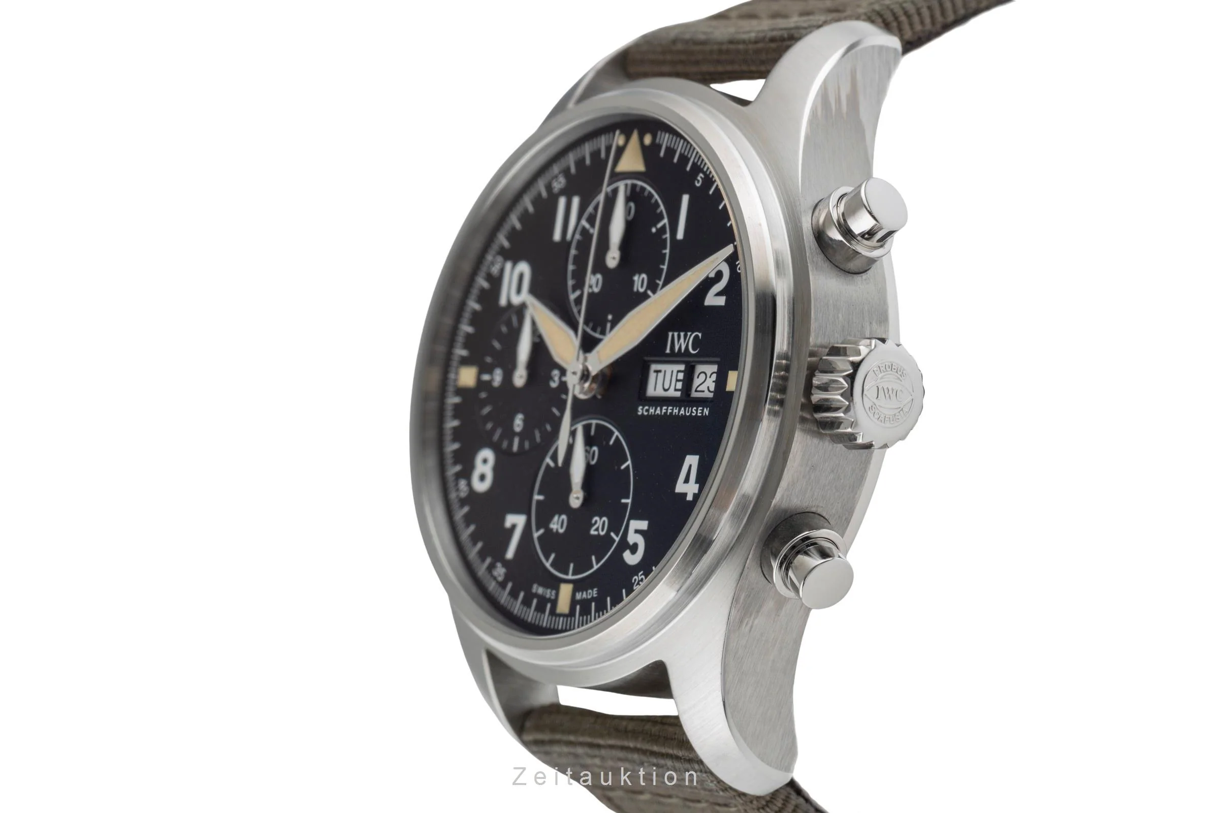 IWC Fliegerchronograph chronograph steel automatic men's watch IW387901 LP: 7300EUR  [2504136] - Image 7
