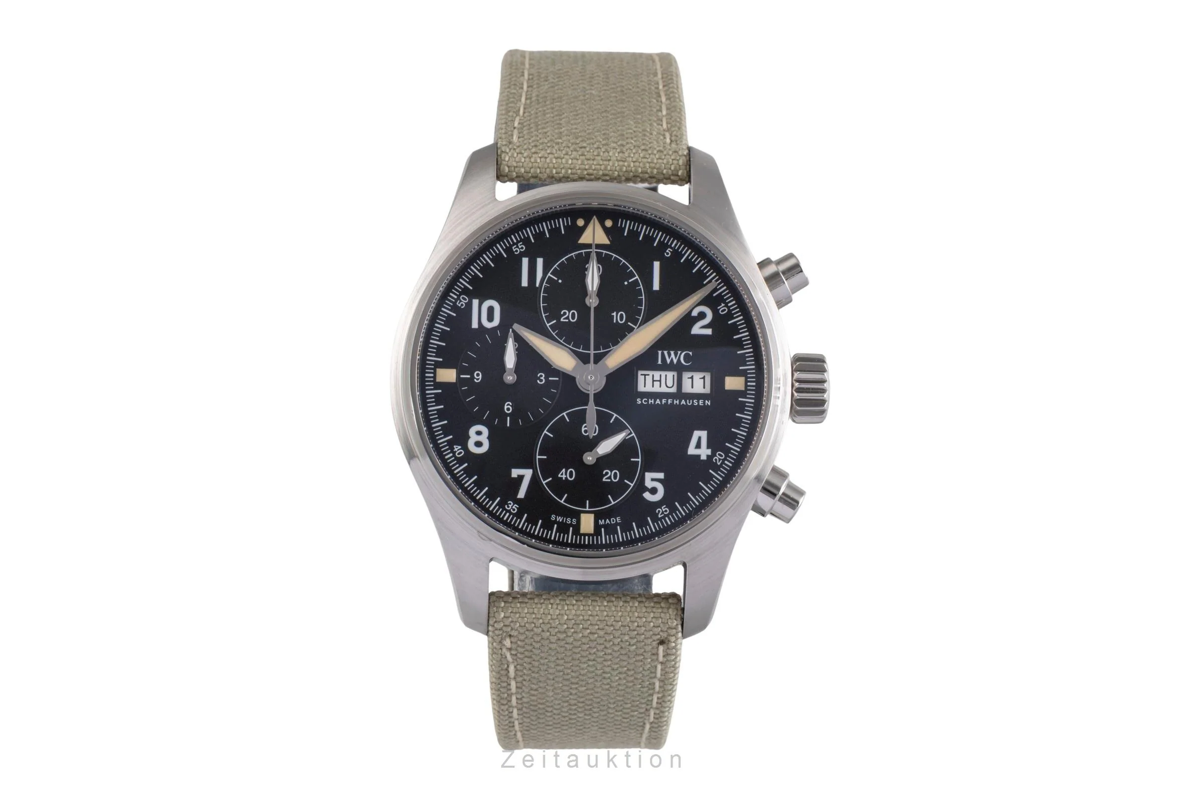 IWC Fliegerchronograph chronograph steel automatic men's watch IW387901 LP: 7300EUR  [2504993] - Image 5