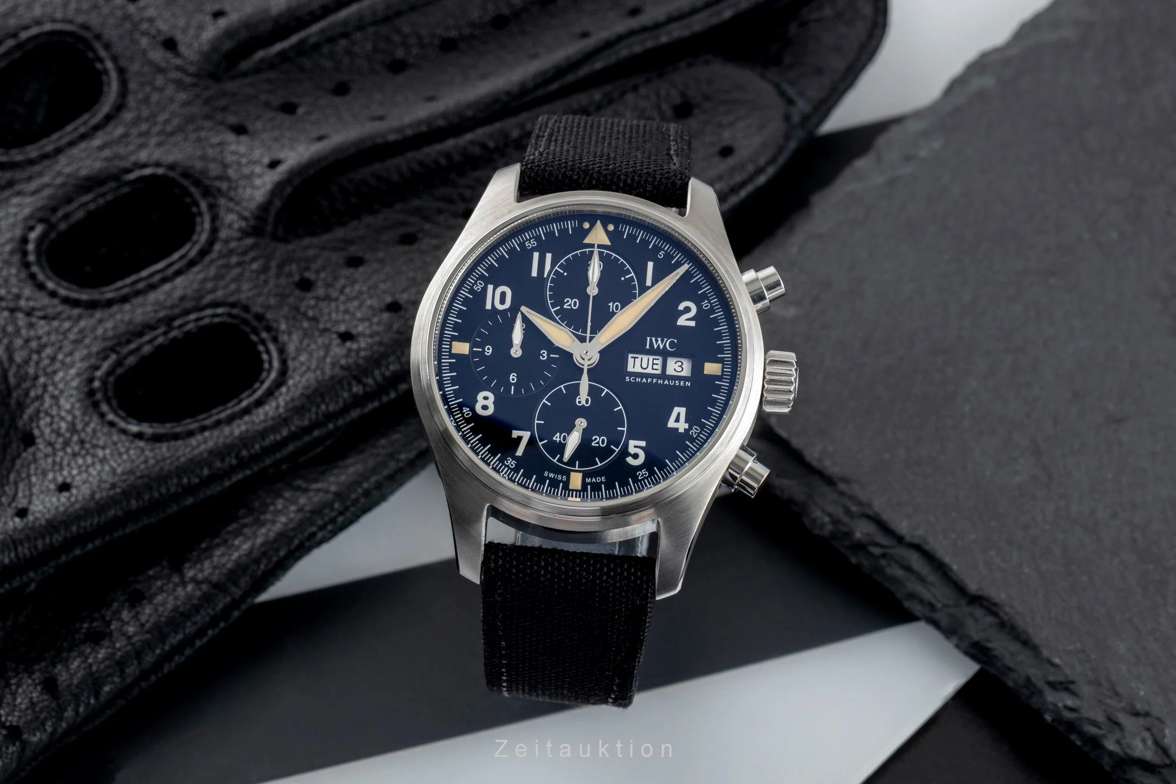 IWC Fliegerchronograph chronograph steel automatic men's watch IW387903 LP: 8500EUR  [2502299] - Image 4