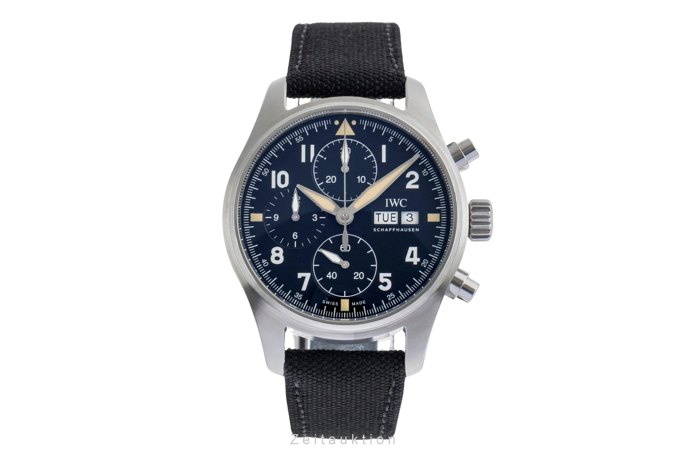 IWC Fliegerchronograph chronograph steel automatic men's watch IW387903 LP: 8500EUR  [2502299] - Image 5