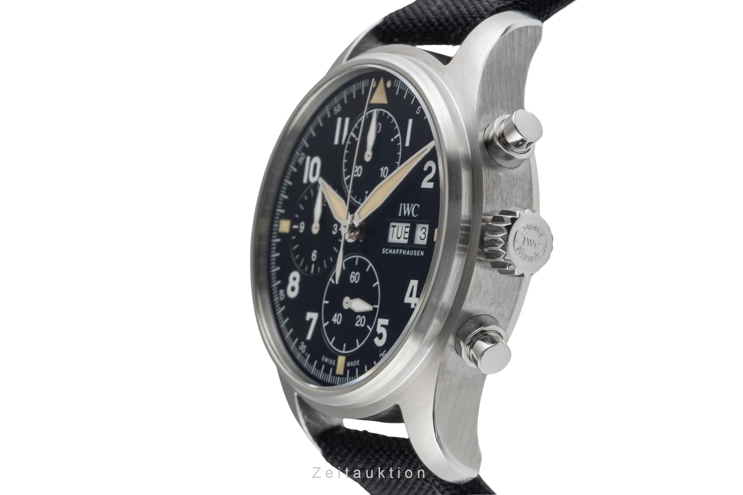 IWC Fliegerchronograph chronograph steel automatic men's watch IW387903 LP: 8500EUR  [2502299] - Image 7