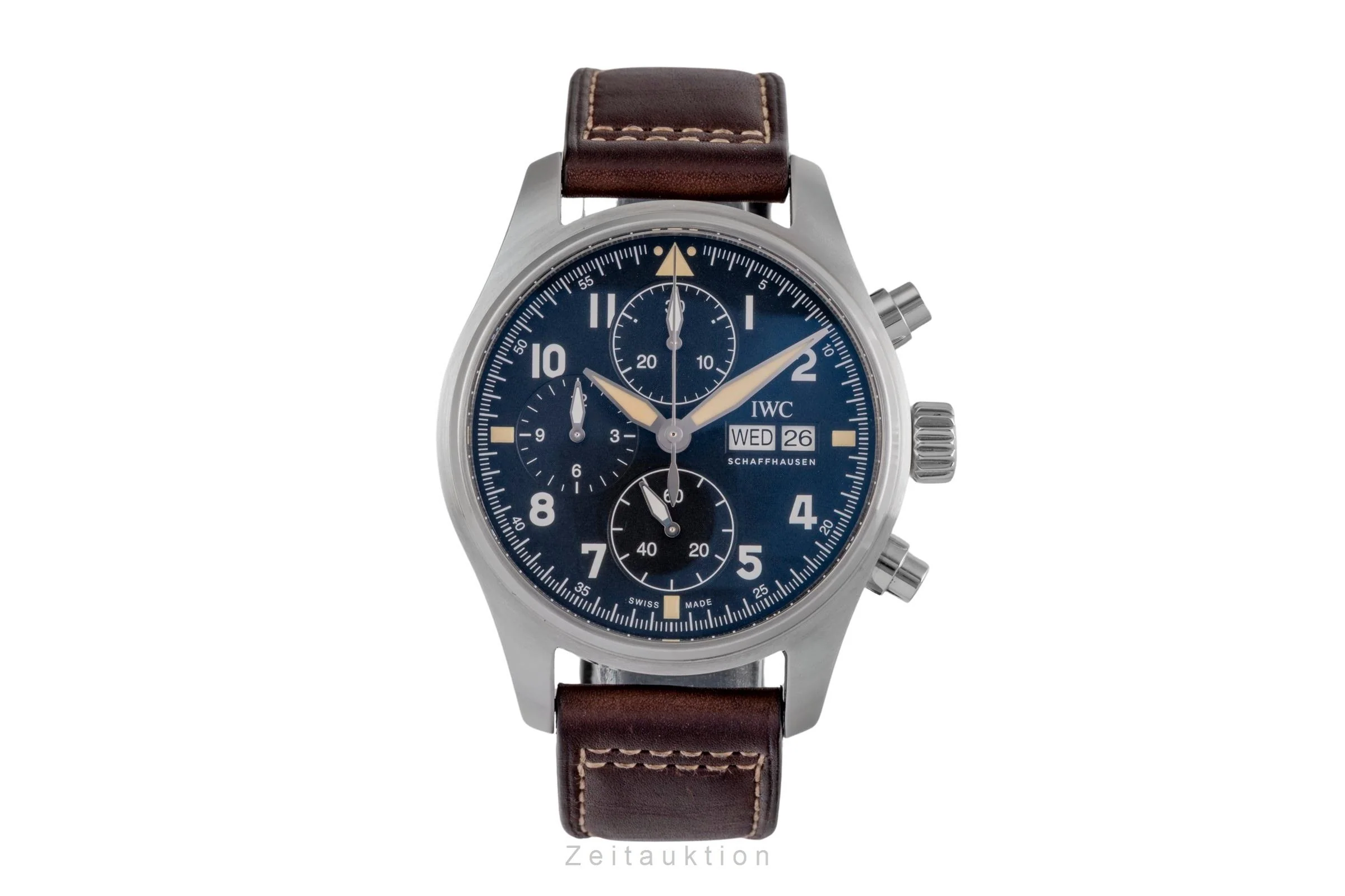 IWC Fliegerchronograph chronograph steel automatic men's watch IW387903 LP: 7700EUR  [2505414] - Image 5