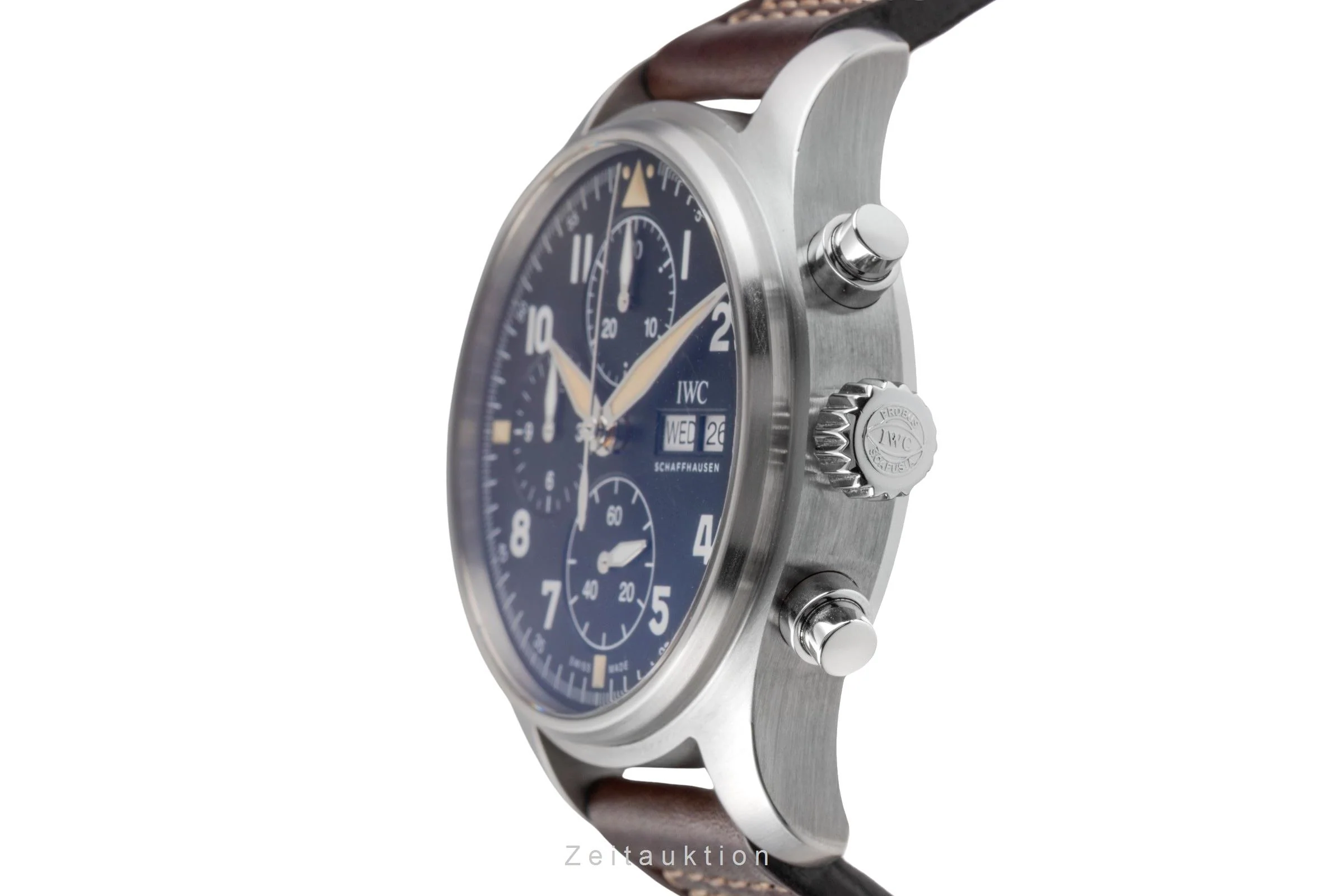 IWC Fliegerchronograph chronograph steel automatic men's watch IW387903 LP: 7700EUR  [2505414] - Image 7