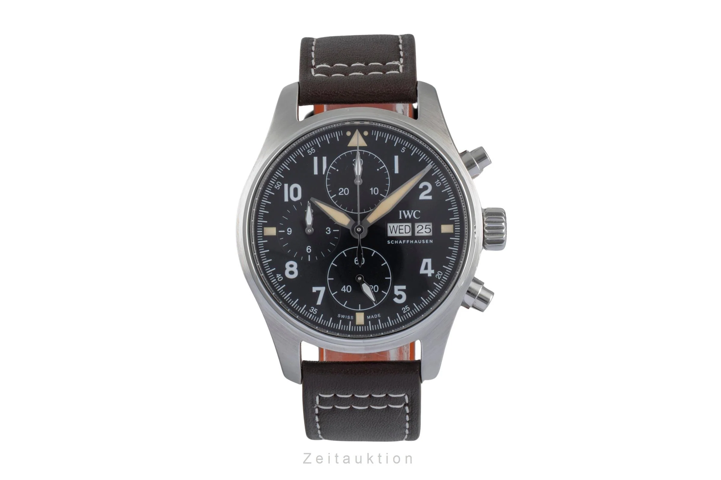 IWC Fliegerchronograph chronograph steel automatic men's watch IW387903 LP: 7700EUR  [2505745] - Image 5