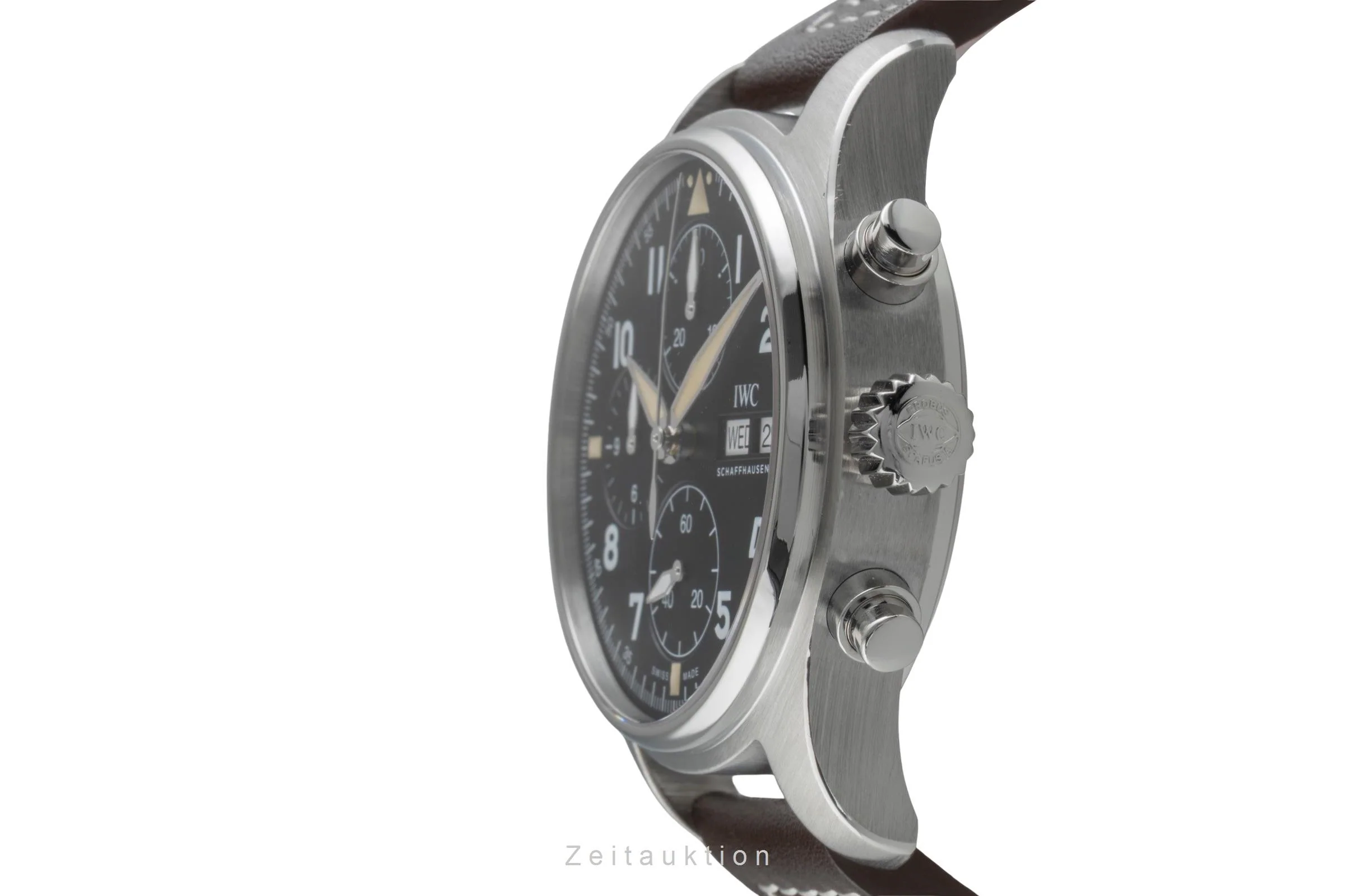 IWC Fliegerchronograph chronograph steel automatic men's watch IW387903 LP: 7700EUR  [2505745] - Image 7