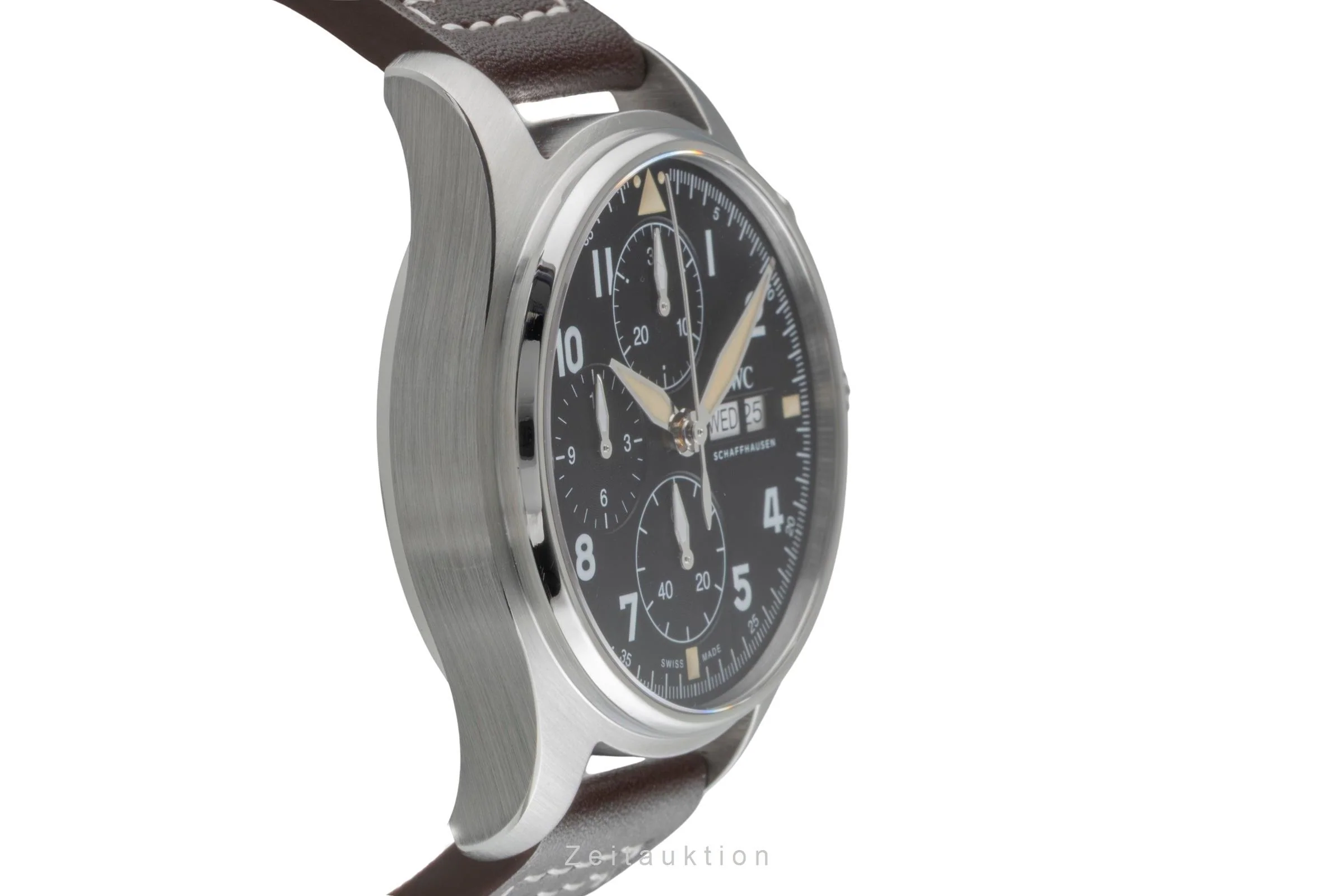 IWC Fliegerchronograph chronograph steel automatic men's watch IW387903 LP: 7700EUR  [2505745] - Image 8
